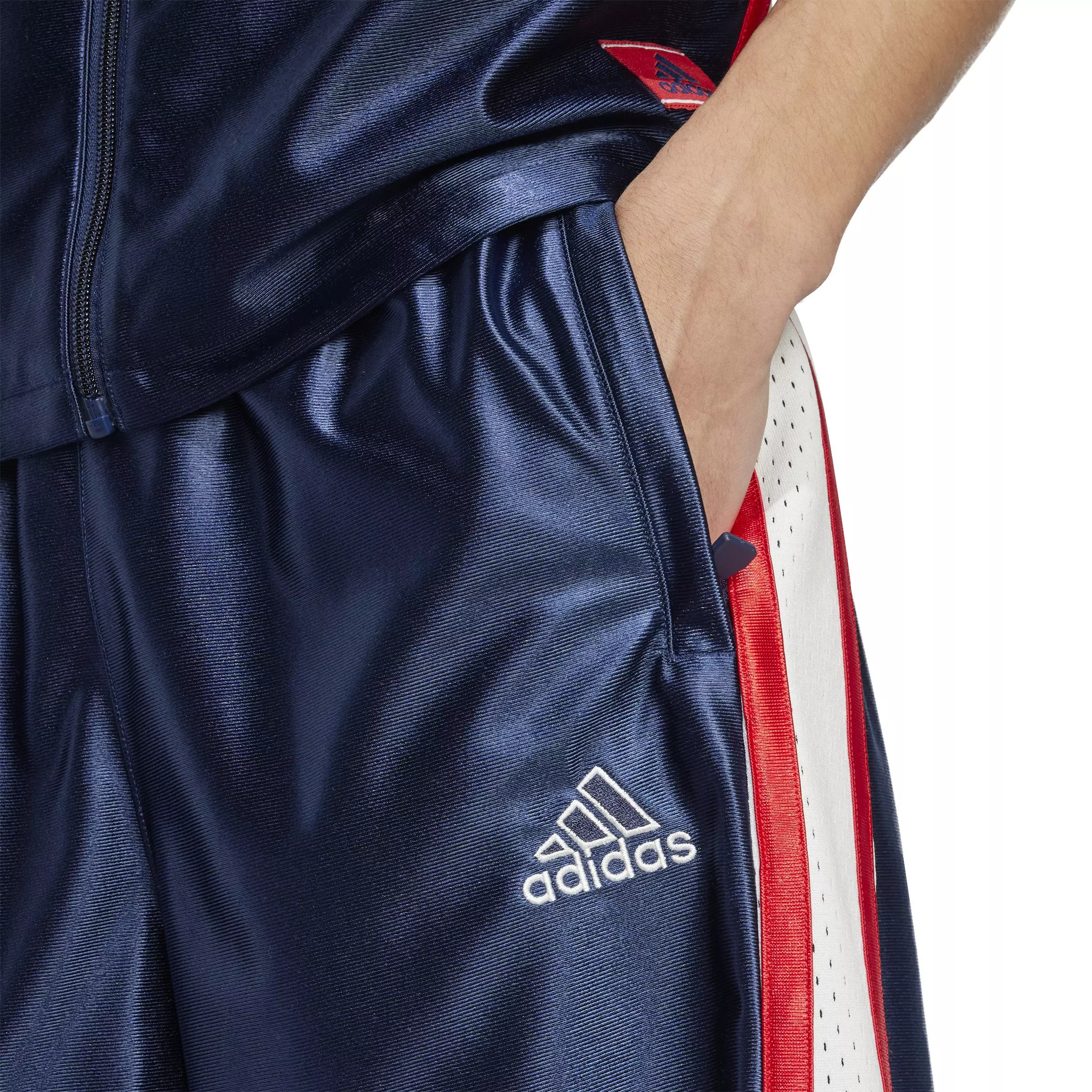 adidas Originals Men's Cutline Shorts -Indigo - INDIGO