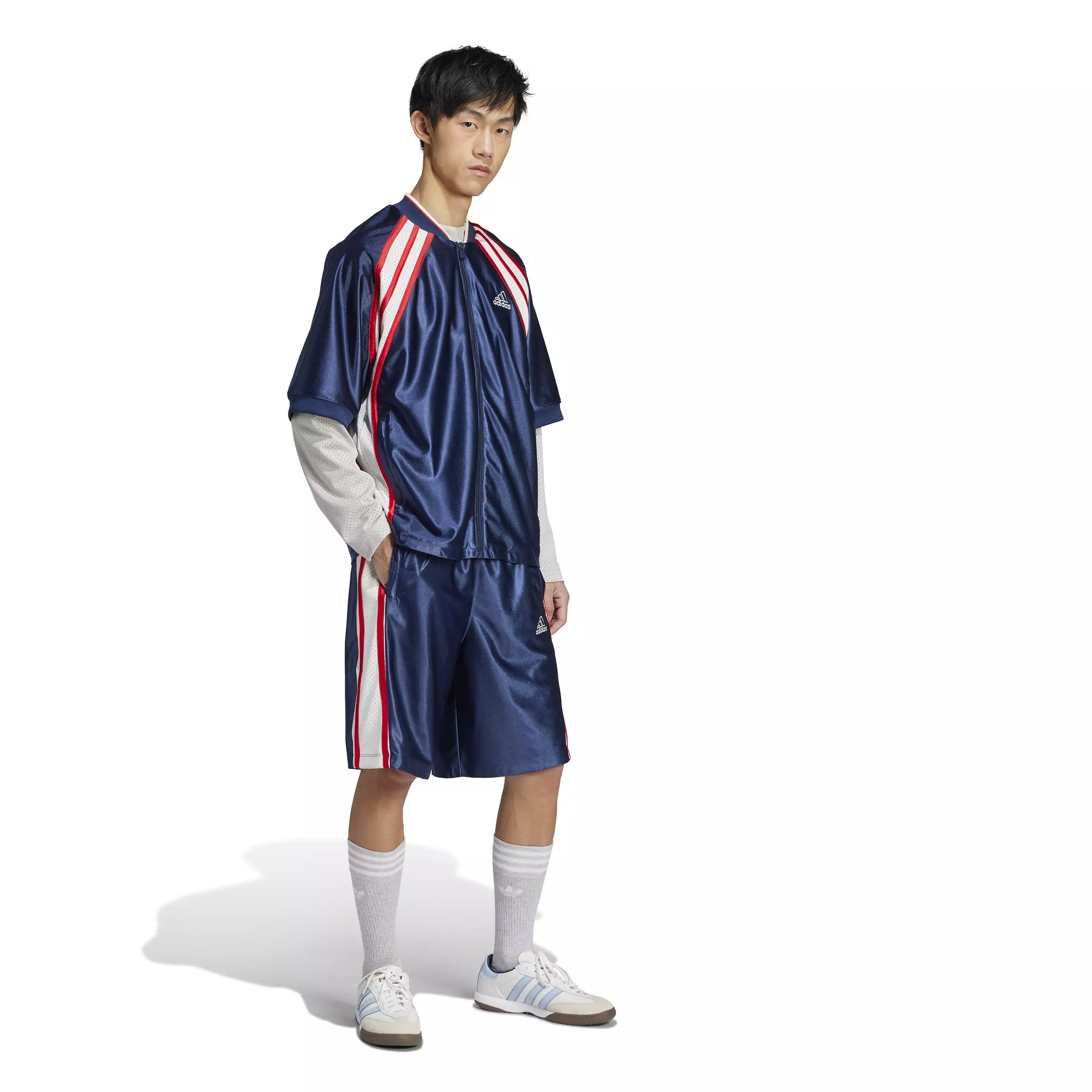 adidas Originals Men's Cutline Shorts -Indigo - INDIGO