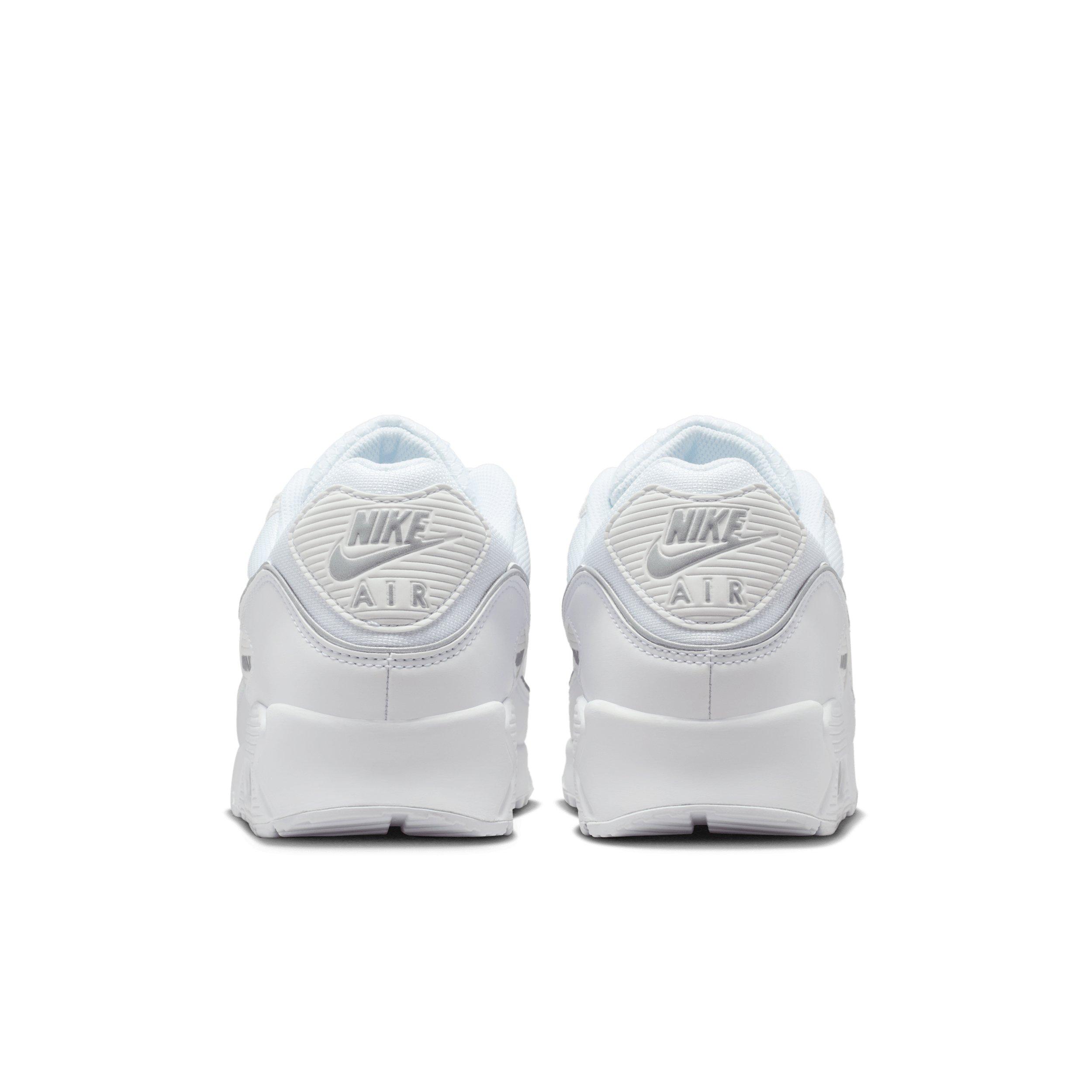 Men\'s Nike Air Max 90 Premium White Metallic Silver Reflective Shoes Sneakers 11 Nike Air Max 95 Big Bubble  main image 3