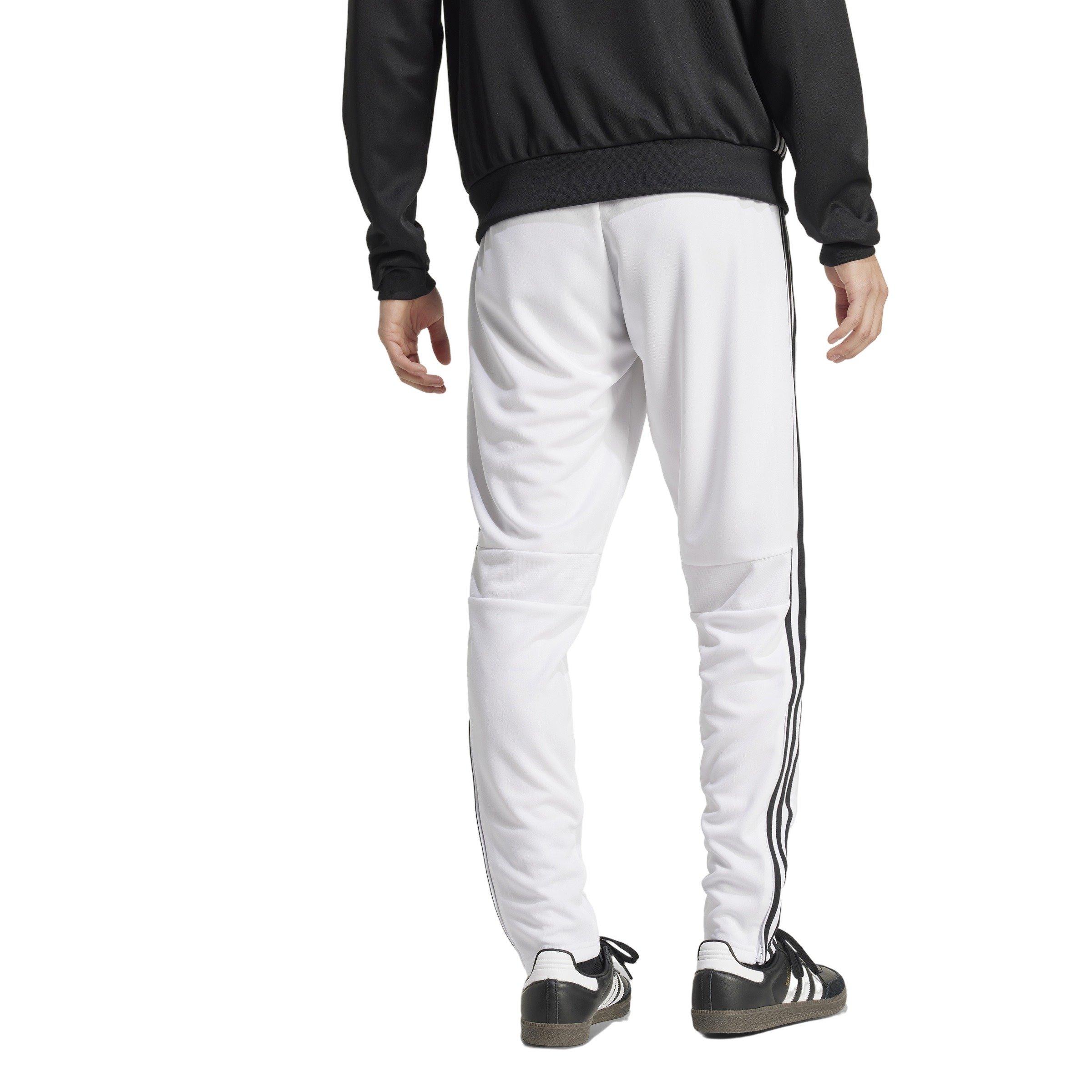 adidas Men's Tiro 25 Essentials Training Tracksuit Bottoms - White/Black - WHITE/BLACK Thumbnail View 2