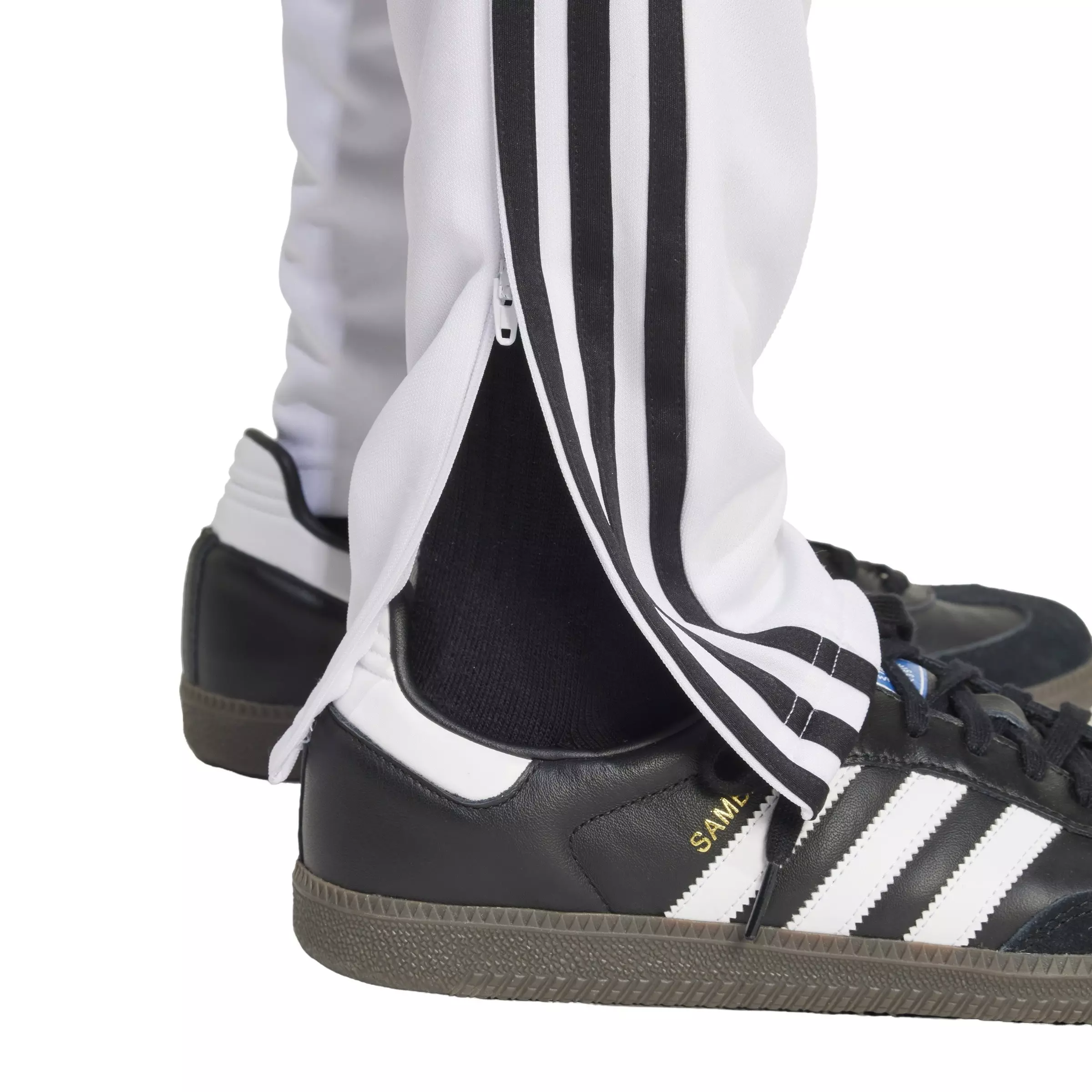 adidas Men's Tiro 25 Essentials Training Tracksuit Bottoms - White/Black - WHITE/BLACK