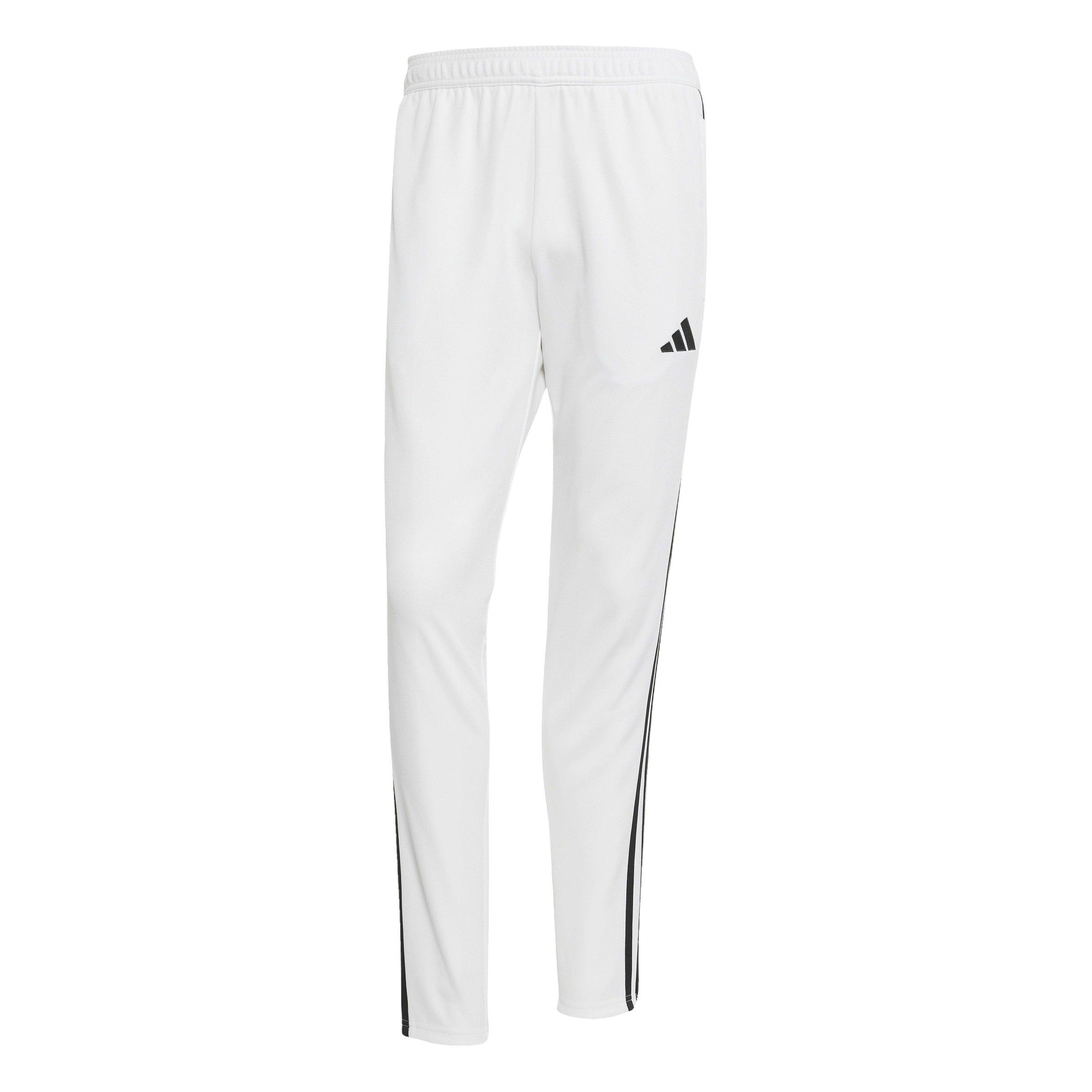 adidas Men's Tiro 25 Essentials Training Tracksuit Bottoms - White/Black - WHITE/BLACK Thumbnail View 6