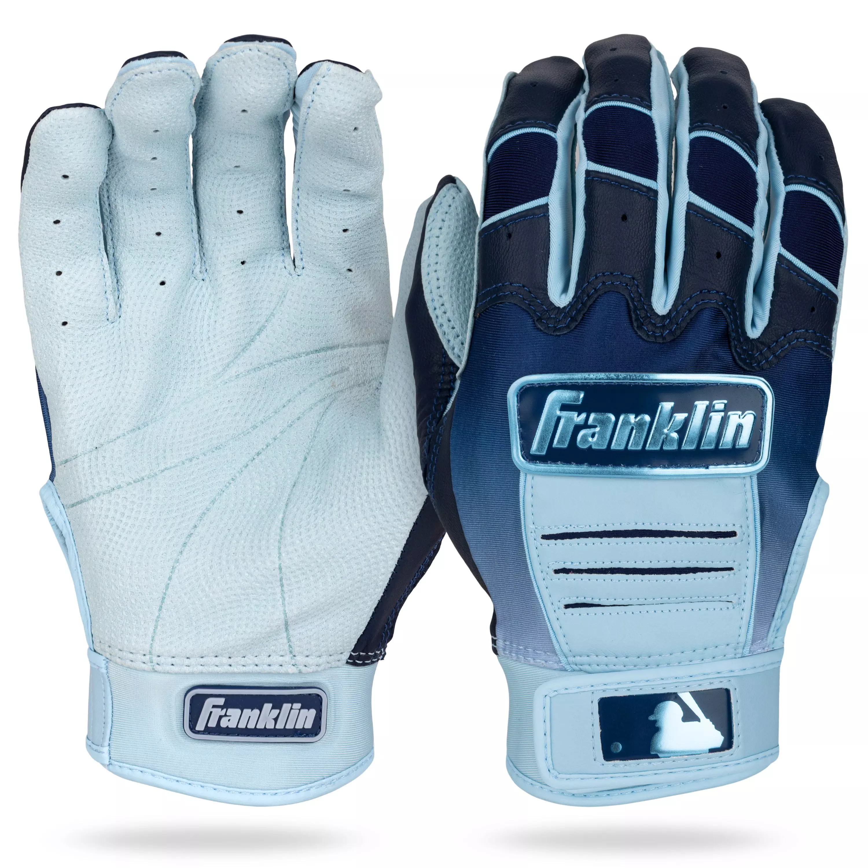 Franklin Sports Big Kids' MLB CFX Pro Fusion Batting Gloves - Artic - ARTIC