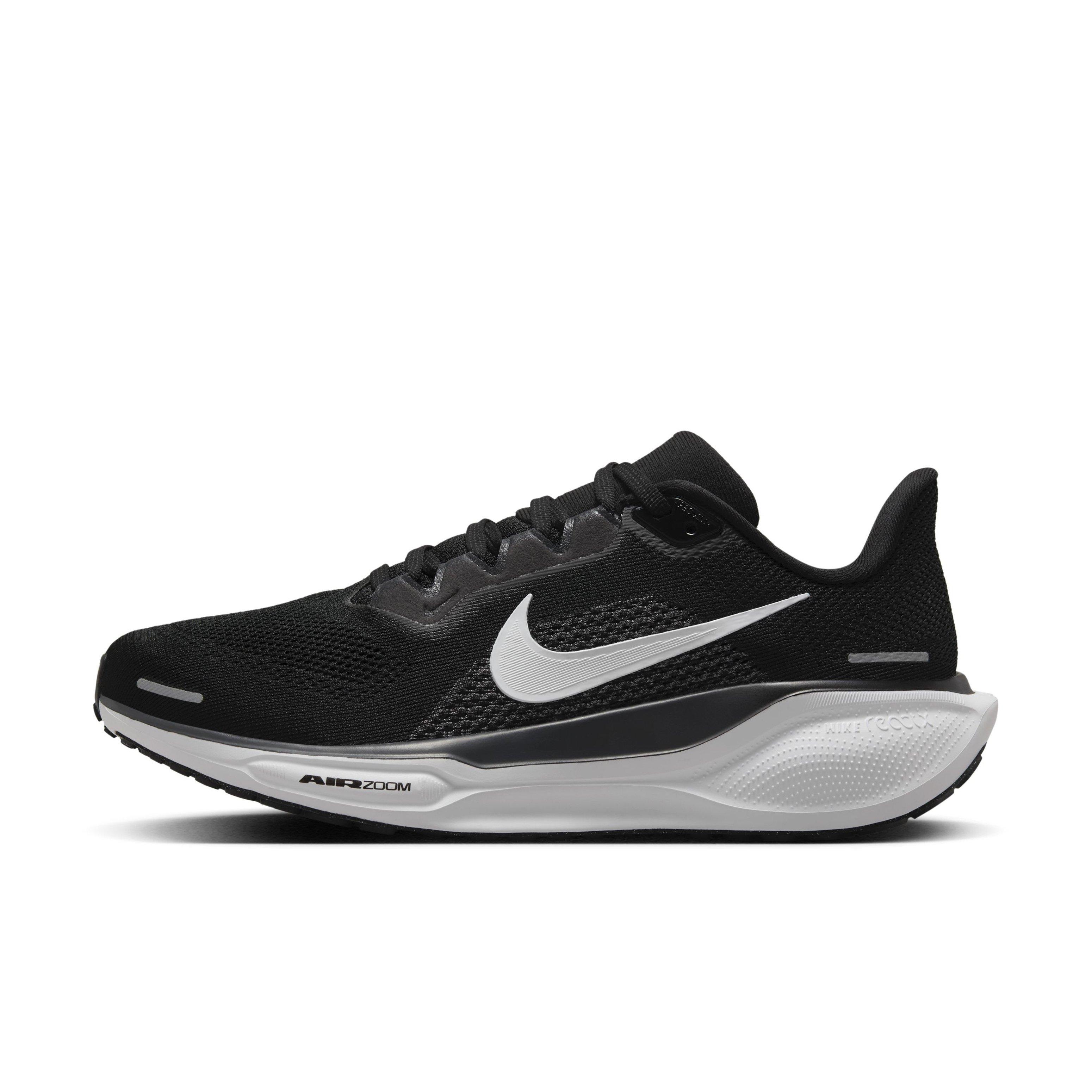 Nike Pegasus 41 "Black/Anthracite/White" Women's Wide Running Shoe - BLACK/ANTHRACITE/WHITE Thumbnail View 2