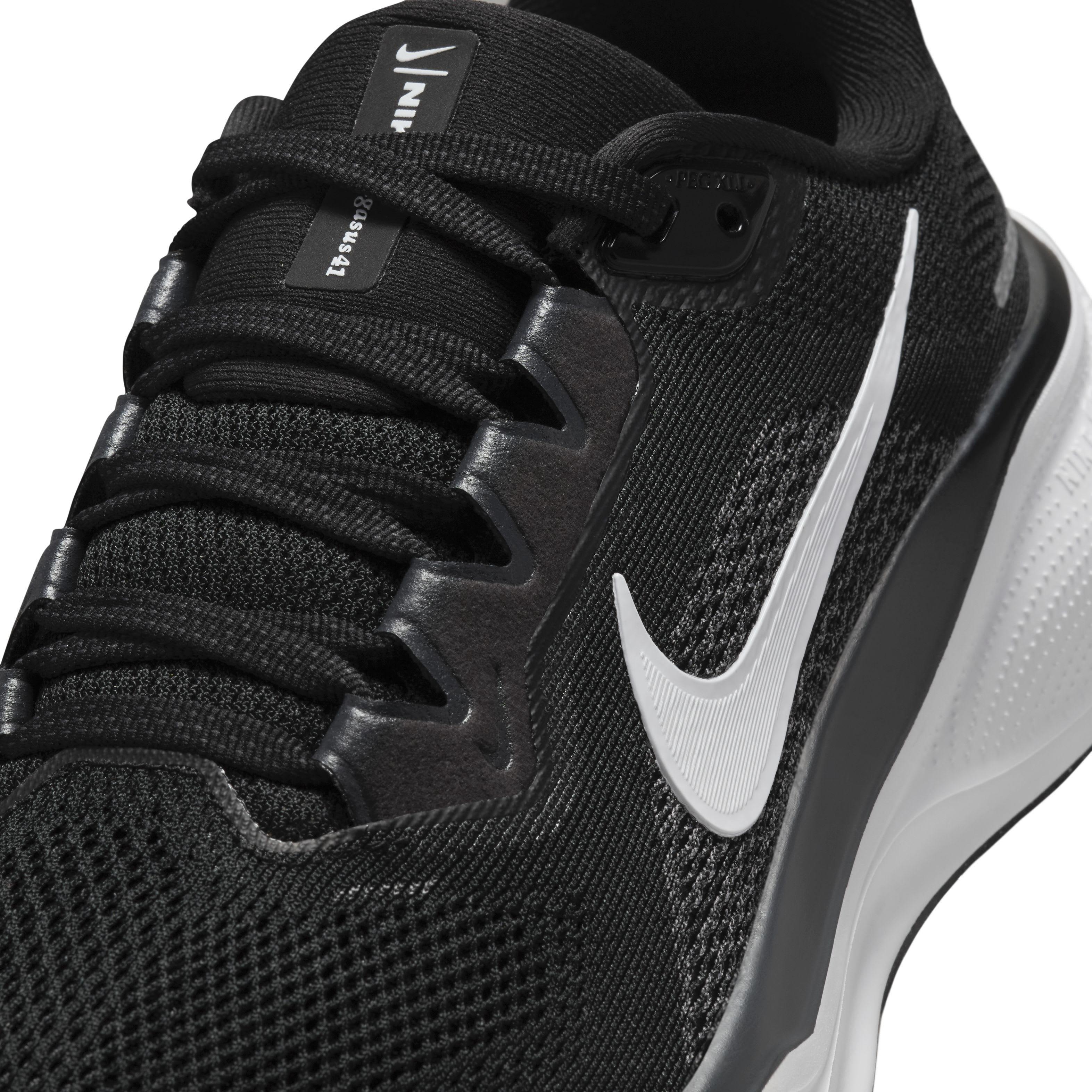 Nike Pegasus 41 "Black/Anthracite/White" Women's Wide Running Shoe - BLACK/ANTHRACITE/WHITE Thumbnail View 7