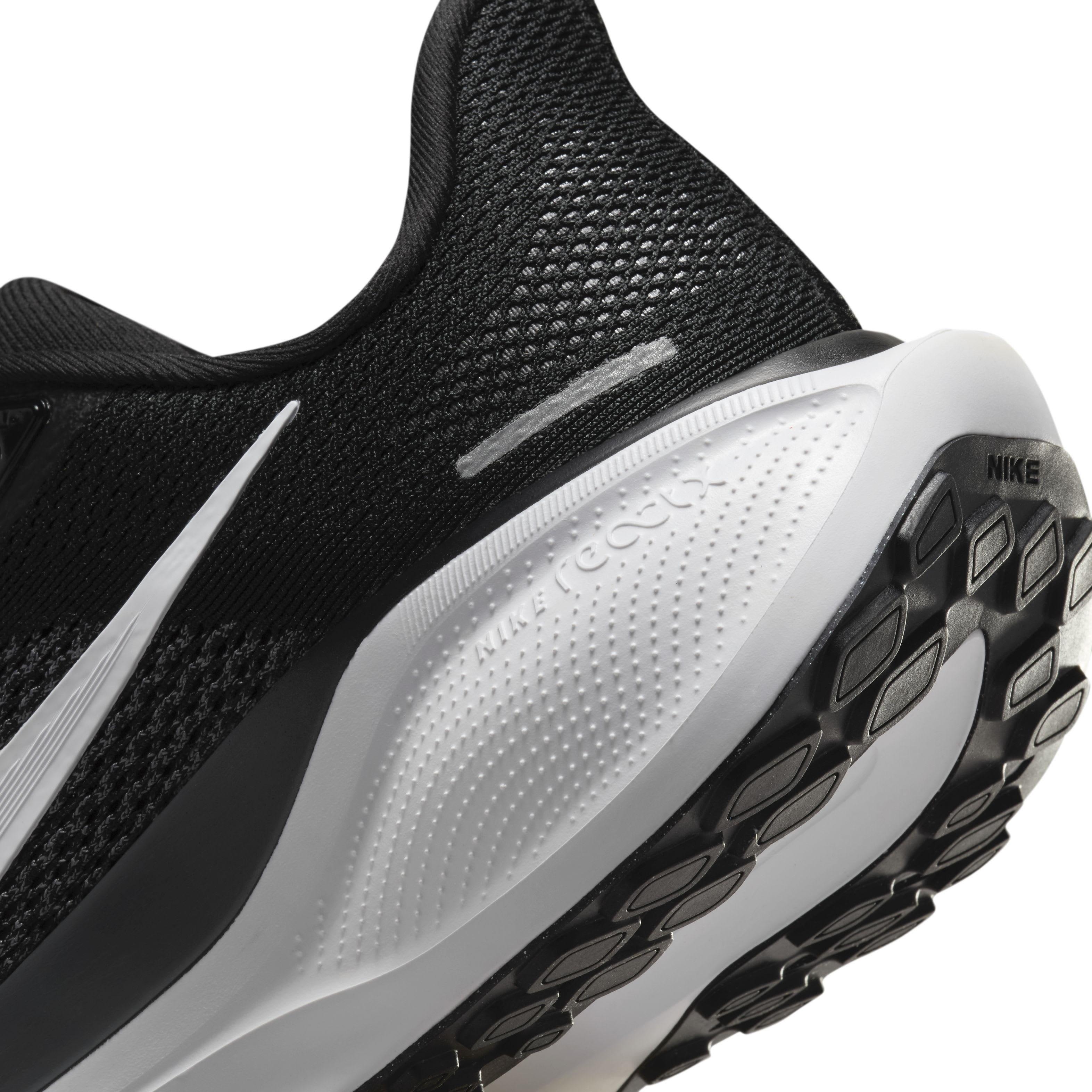 Nike Pegasus 41 "Black/Anthracite/White" Women's Wide Running Shoe - BLACK/ANTHRACITE/WHITE Thumbnail View 8