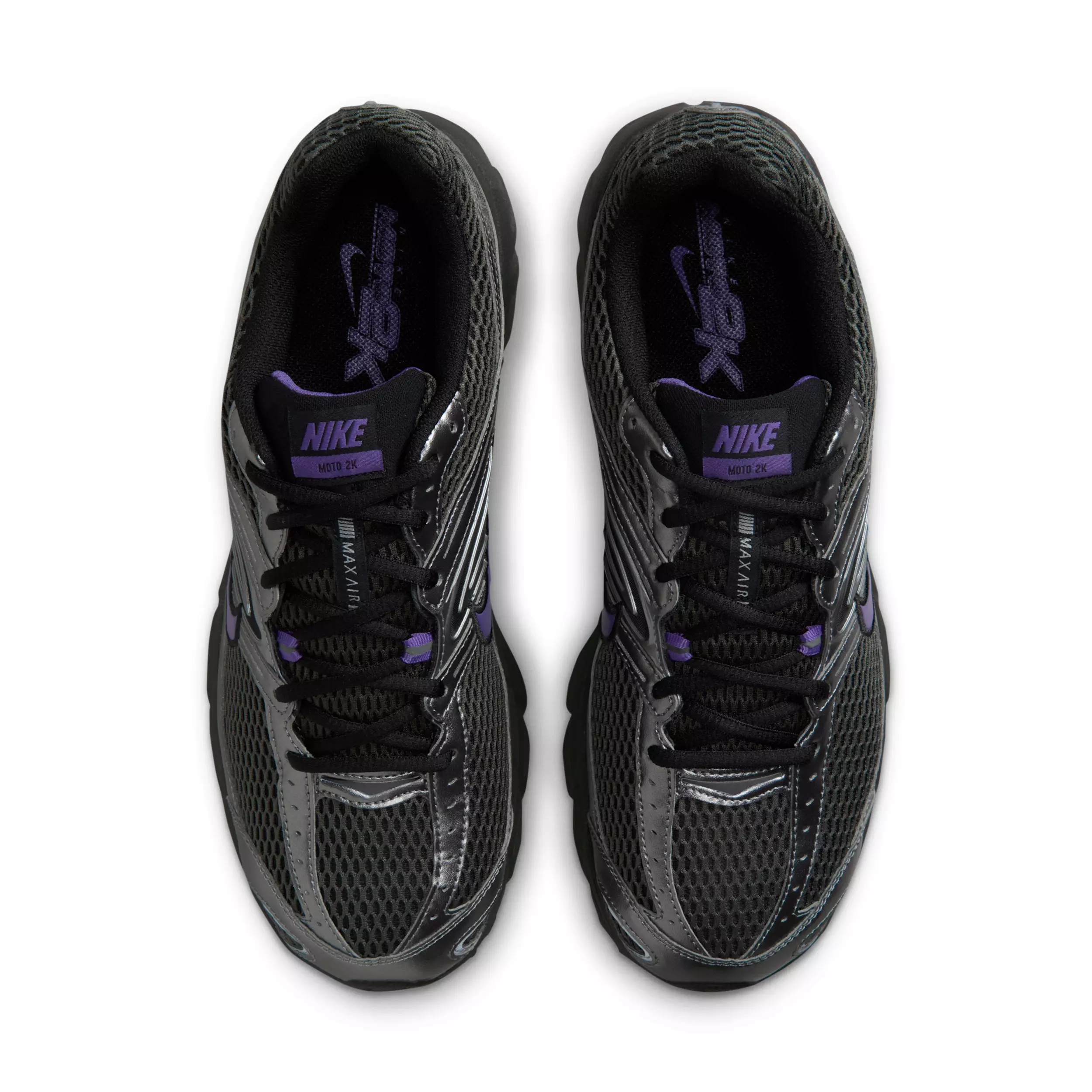 Nike Air Max Moto 2K "Anthracite/Black/Metallic Dark Grey/Wild Grape" Men's Shoe - ANTHRACITE/BLACK/DK GREY/GRAPE
