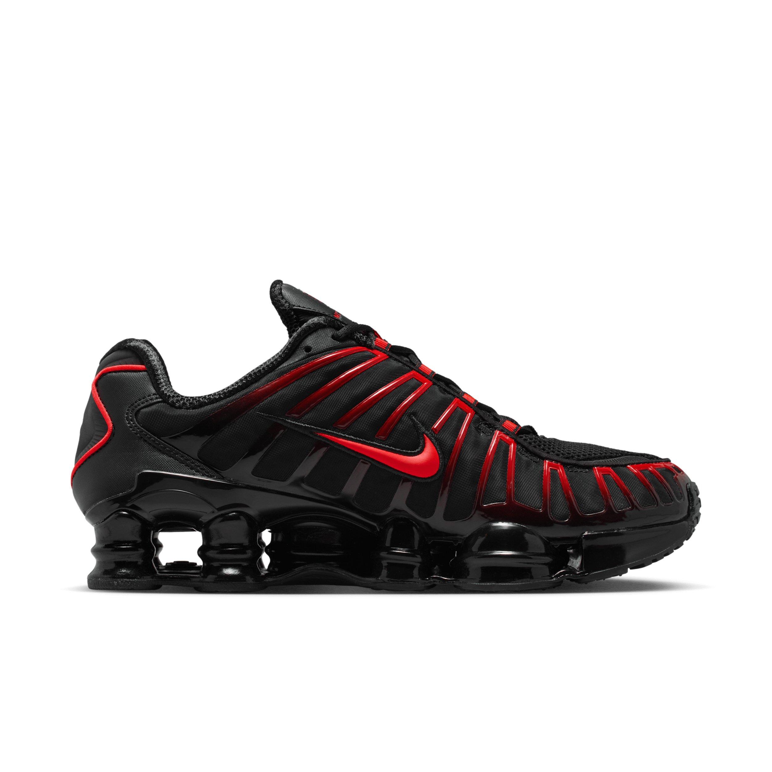 Nike Shox TL "Black/Black/Light Crimson" Men's Shoe - BLACK/BLACK/LT CRIMSON Thumbnail View 1