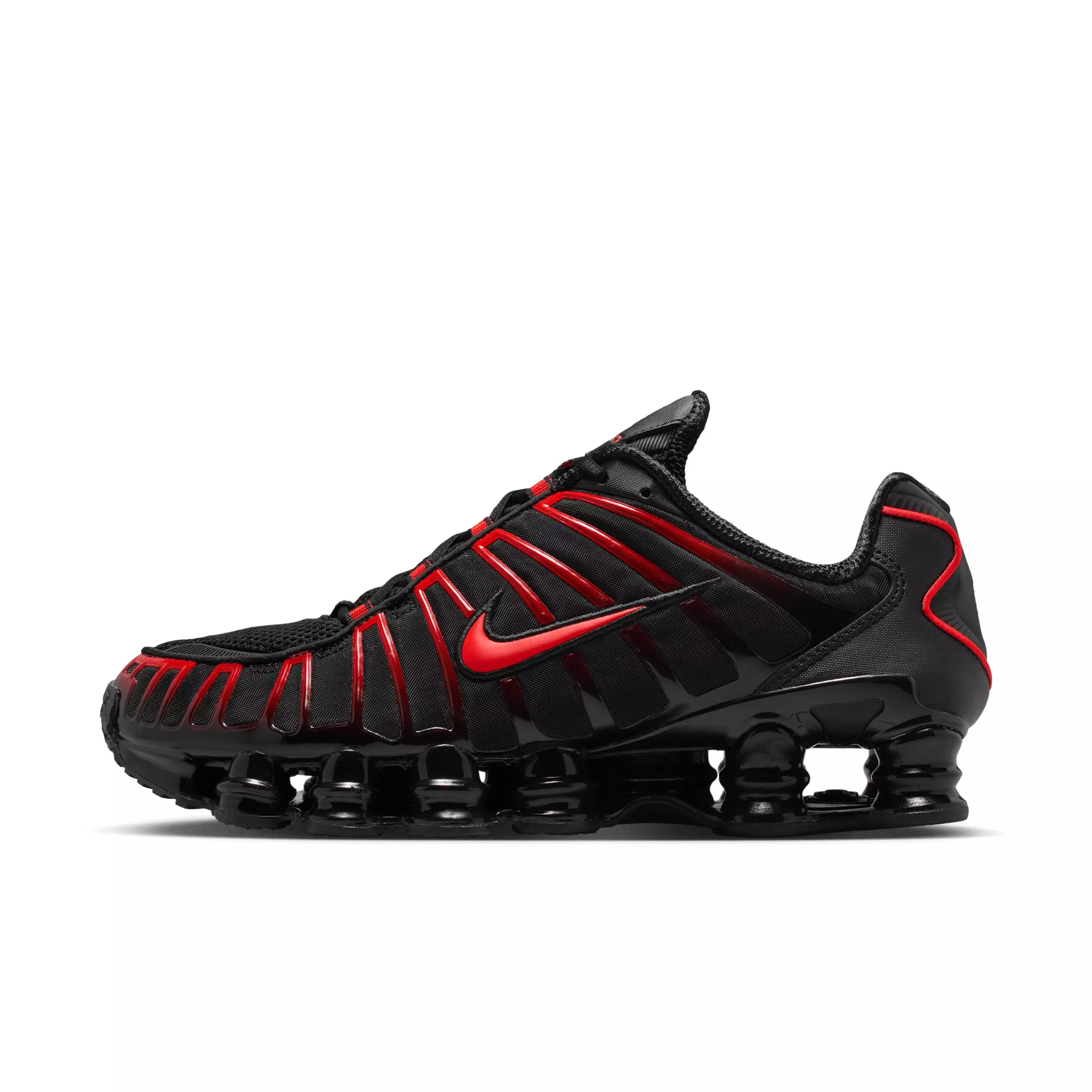 Nike Shox TL "Black/Black/Light Crimson" Men's Shoe - BLACK/BLACK/LT CRIMSON
