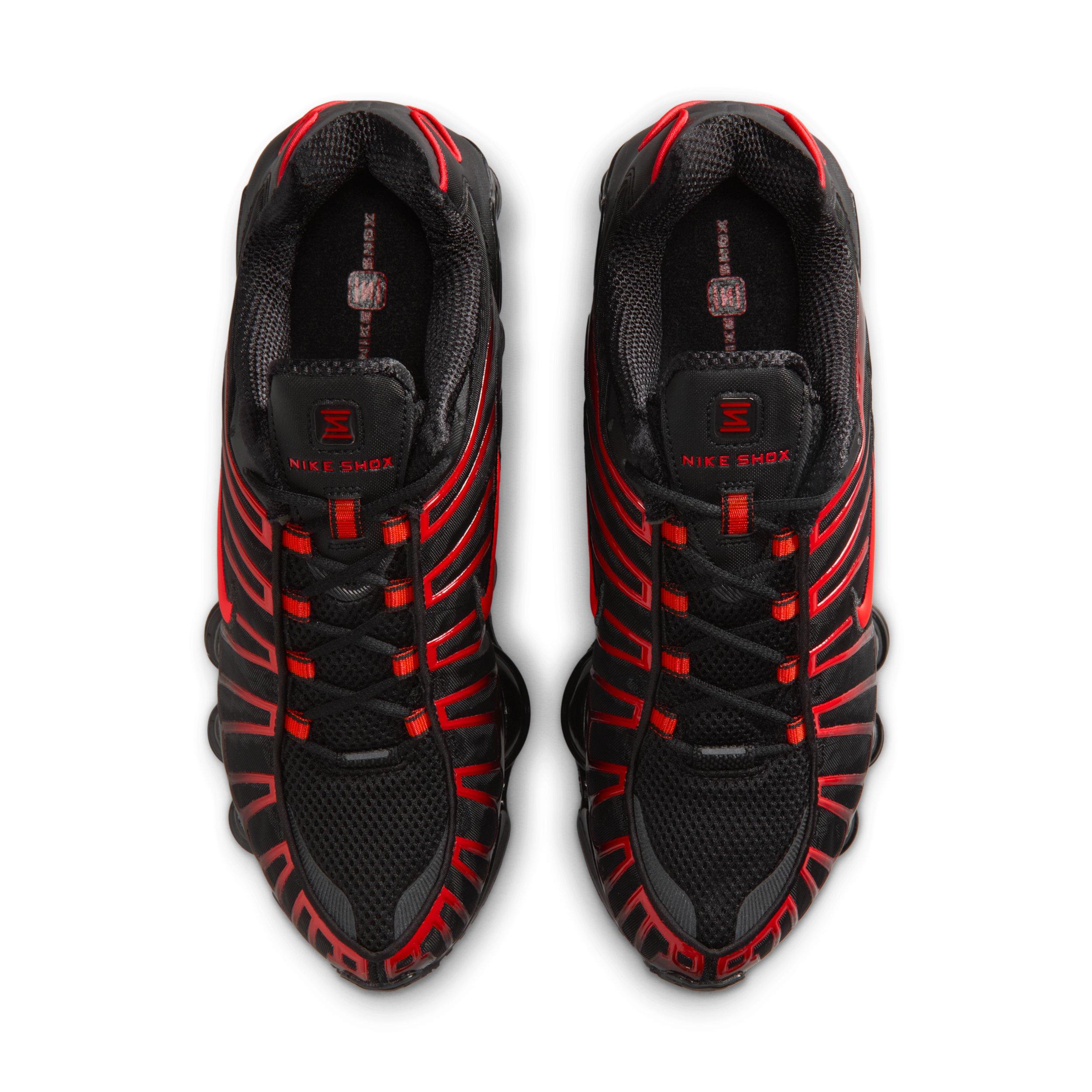 Nike Shox TL "Black/Black/Light Crimson" Men's Shoe - BLACK/BLACK/LT CRIMSON Thumbnail View 4