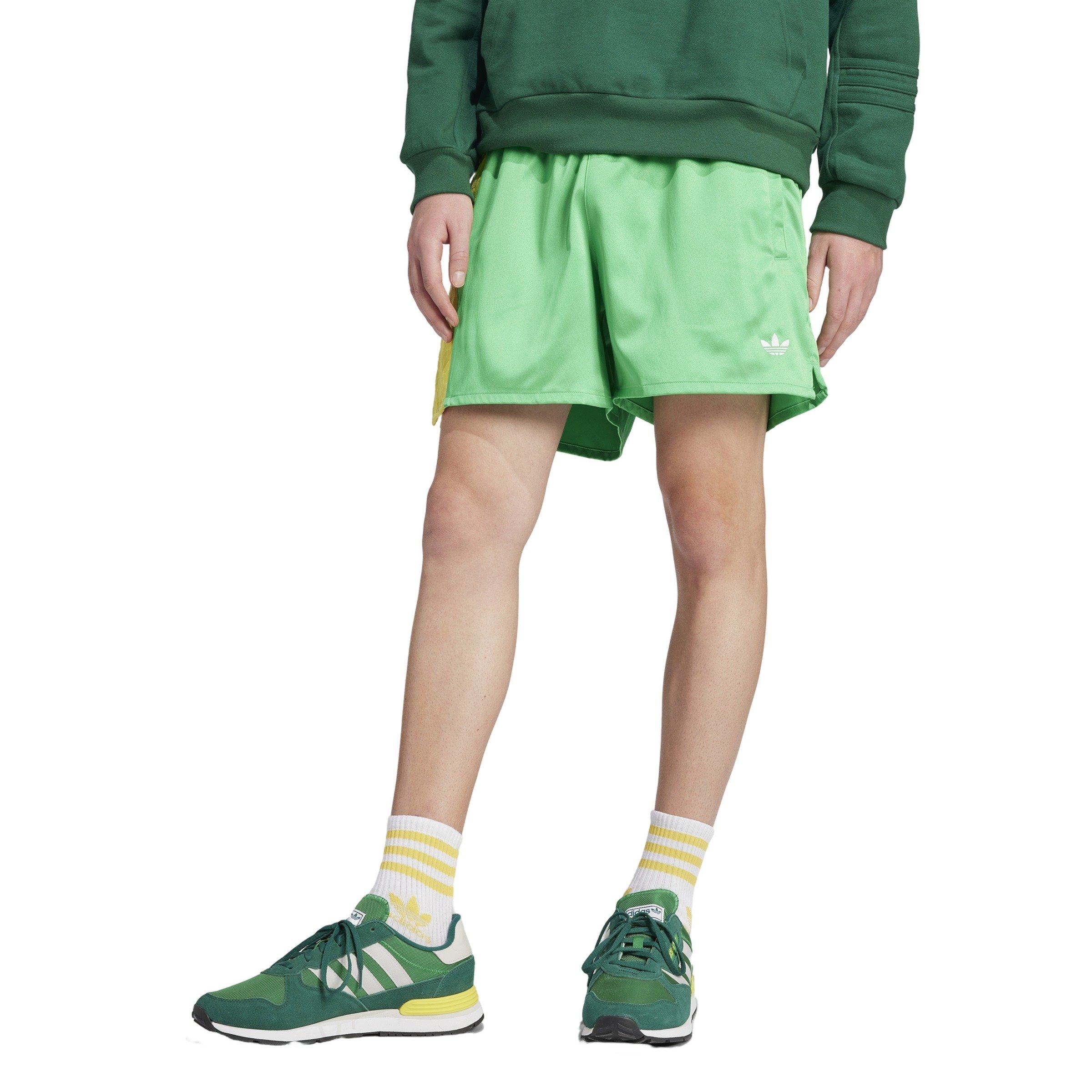 adidas Originals Men's Q2 Monogram Shorts -Green - GREEN Thumbnail View 1