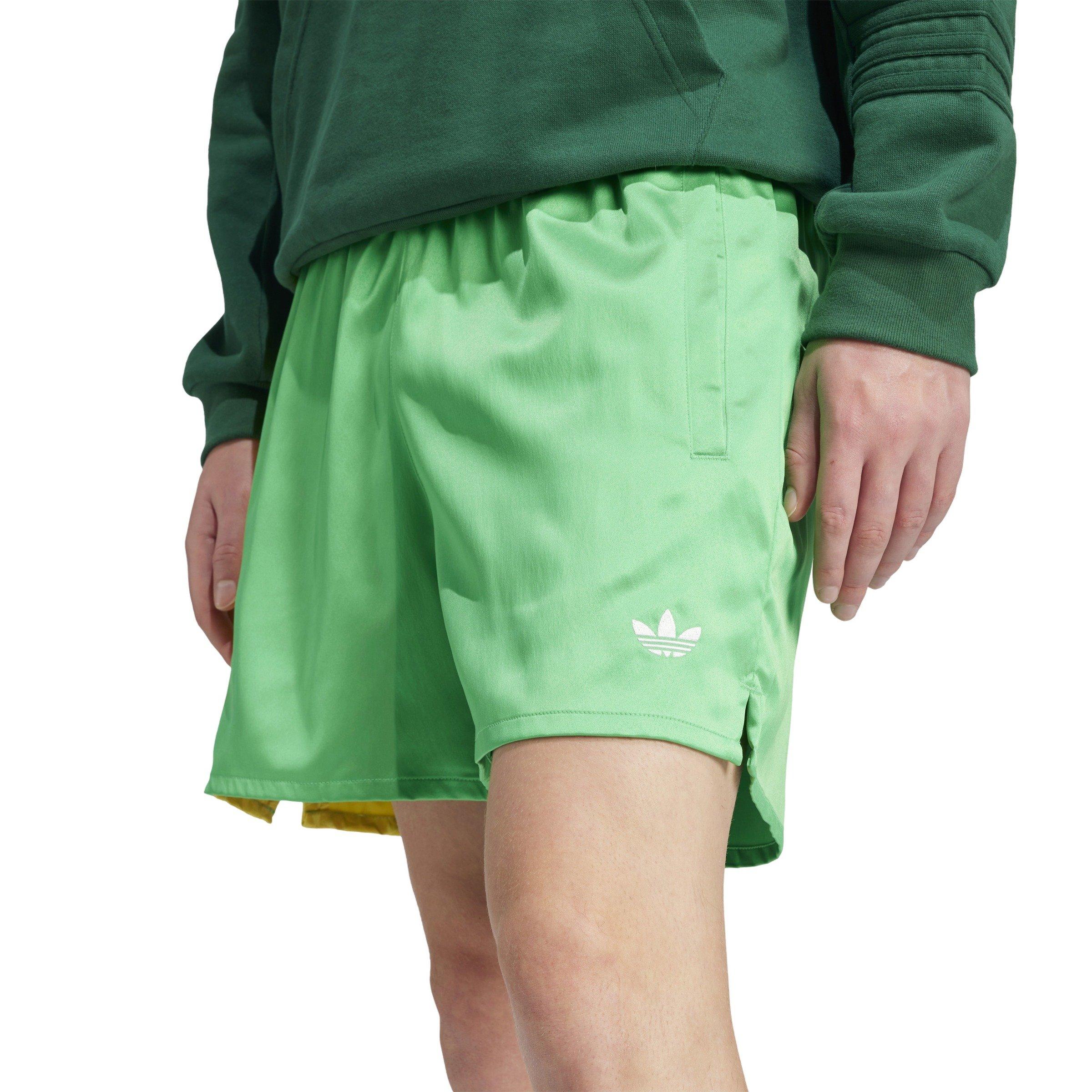 adidas Originals Men's Q2 Monogram Shorts -Green - GREEN Thumbnail View 3