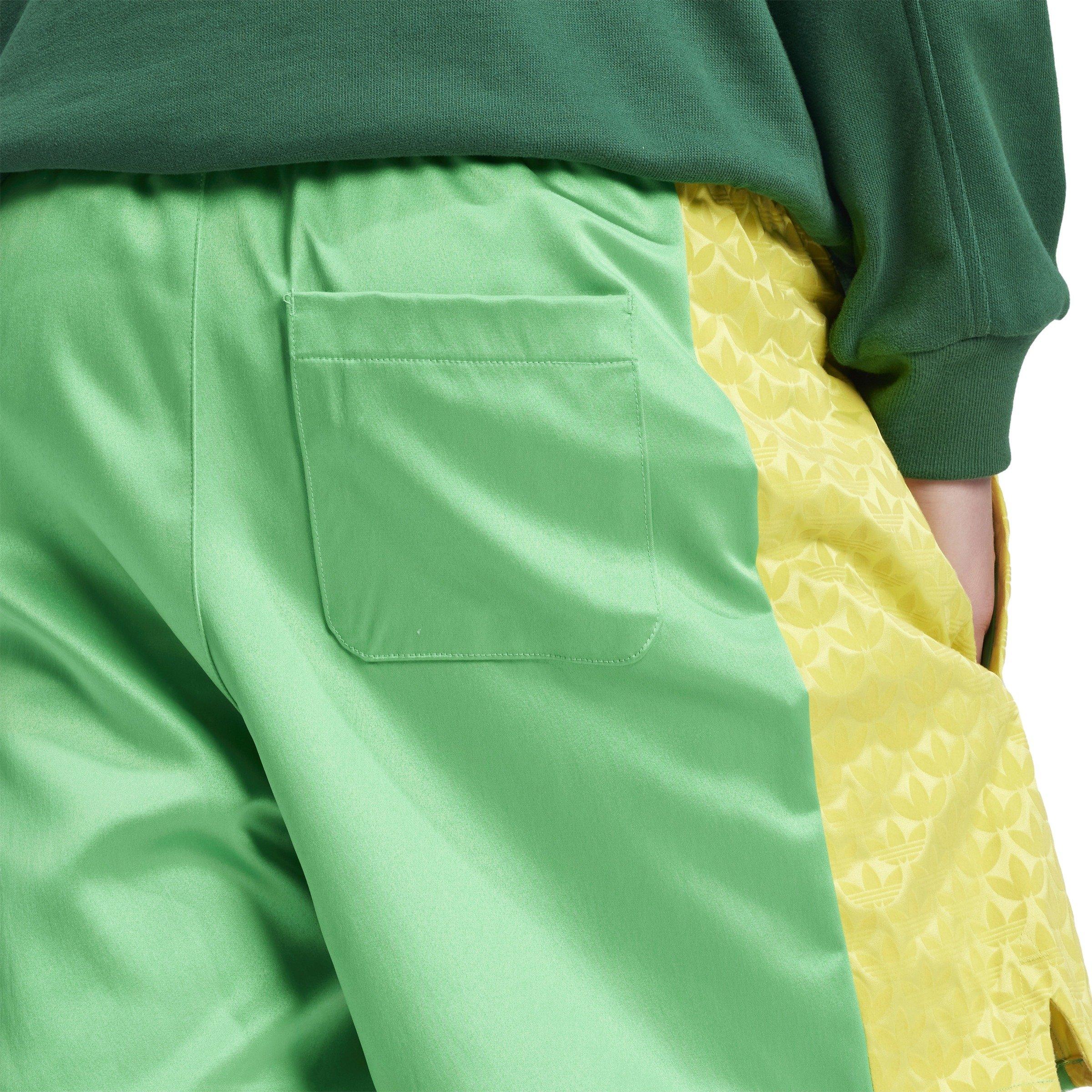 adidas Originals Men's Q2 Monogram Shorts -Green - GREEN Thumbnail View 4
