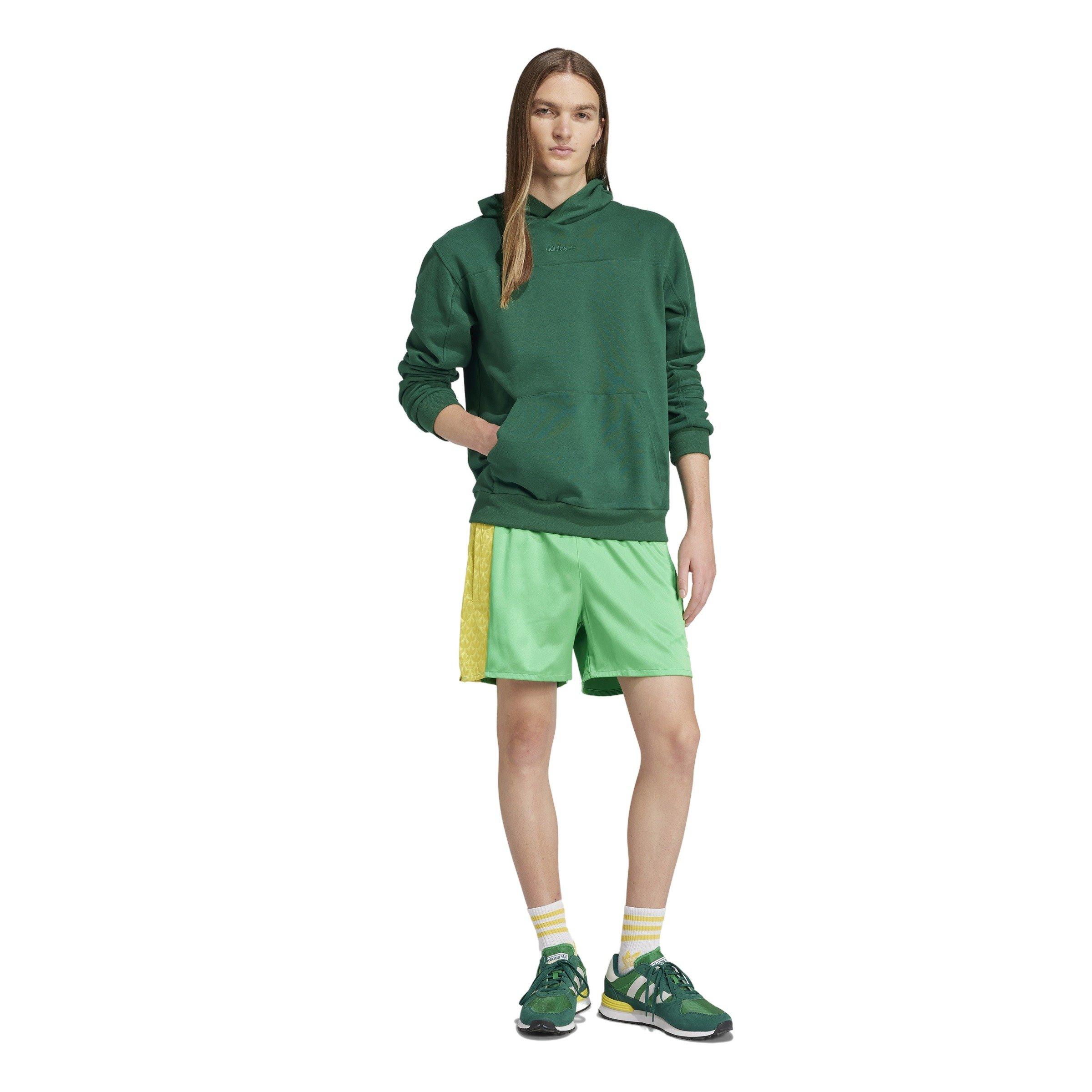 adidas Originals Men's Q2 Monogram Shorts -Green - GREEN Thumbnail View 5