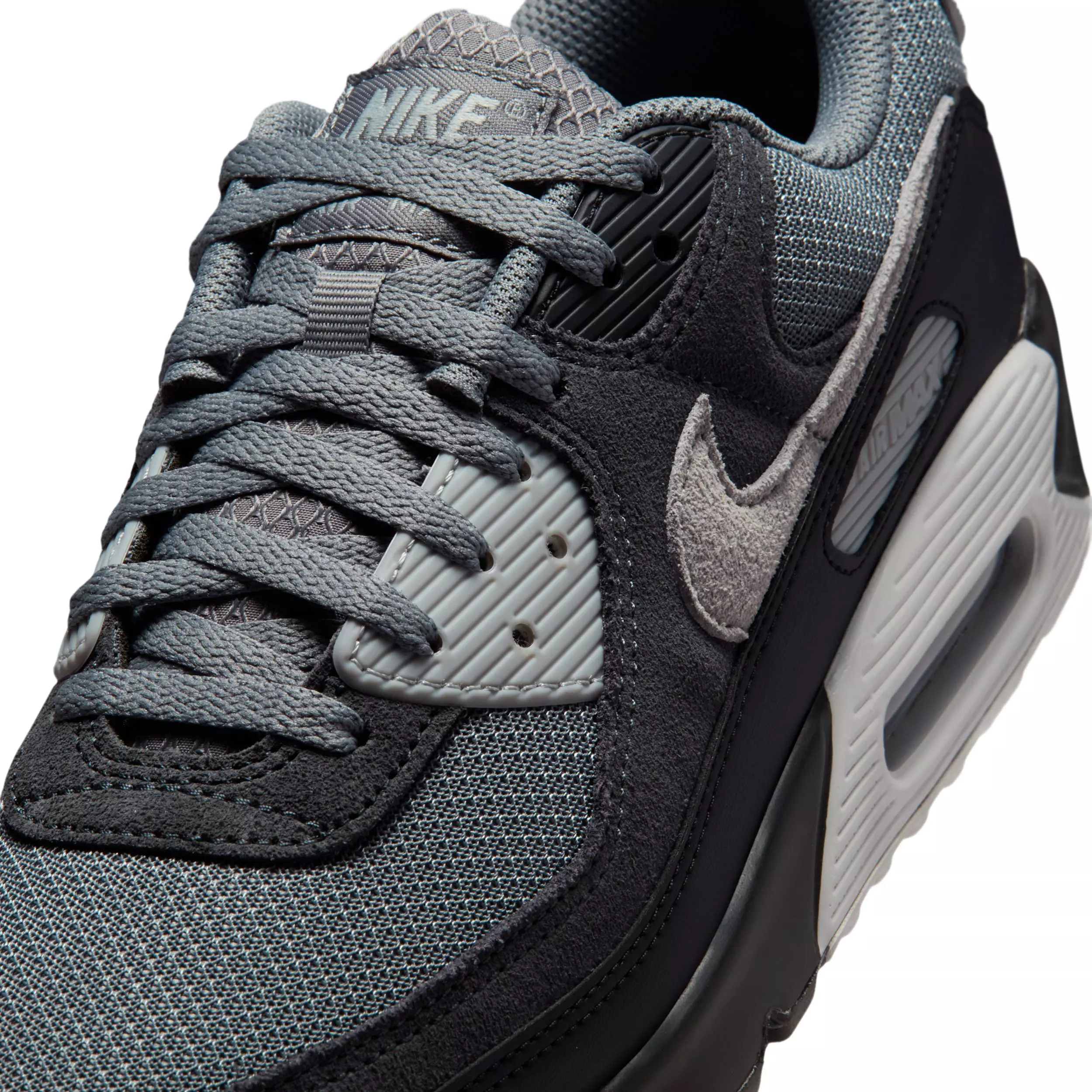 Nike Air Max 90 "Smoke Grey/Black/Dark Smoke Grey/Photon Dust" Men's Shoe - GREY/BLACK/DK GREY/DUST