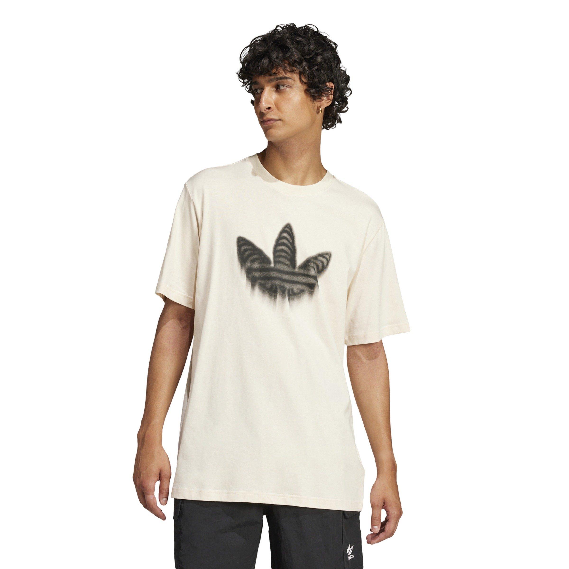 adidas Originals Men's Skeleton Trefoil T-Shirt -White - WHITE Thumbnail View 1