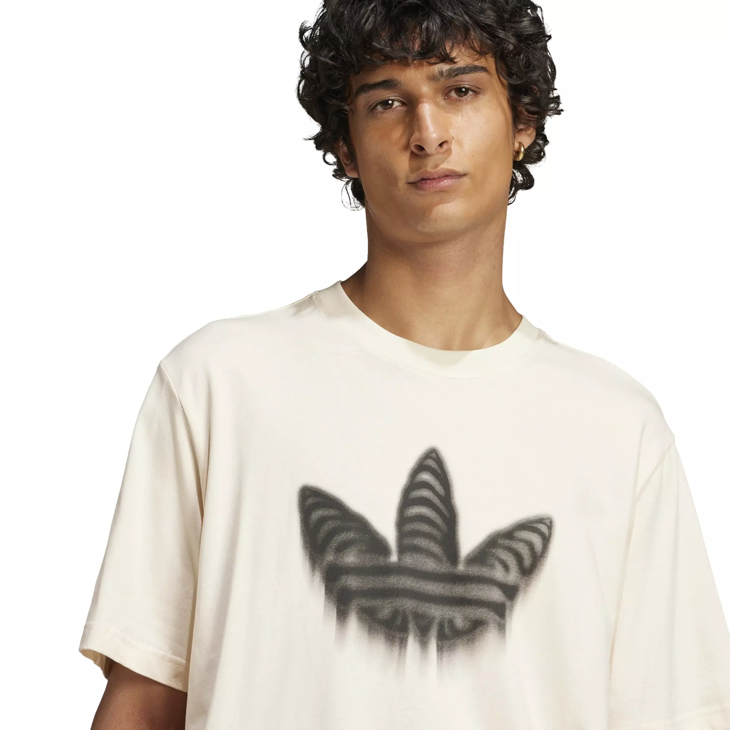 adidas Originals Men's Skeleton Trefoil T-Shirt -White - WHITE