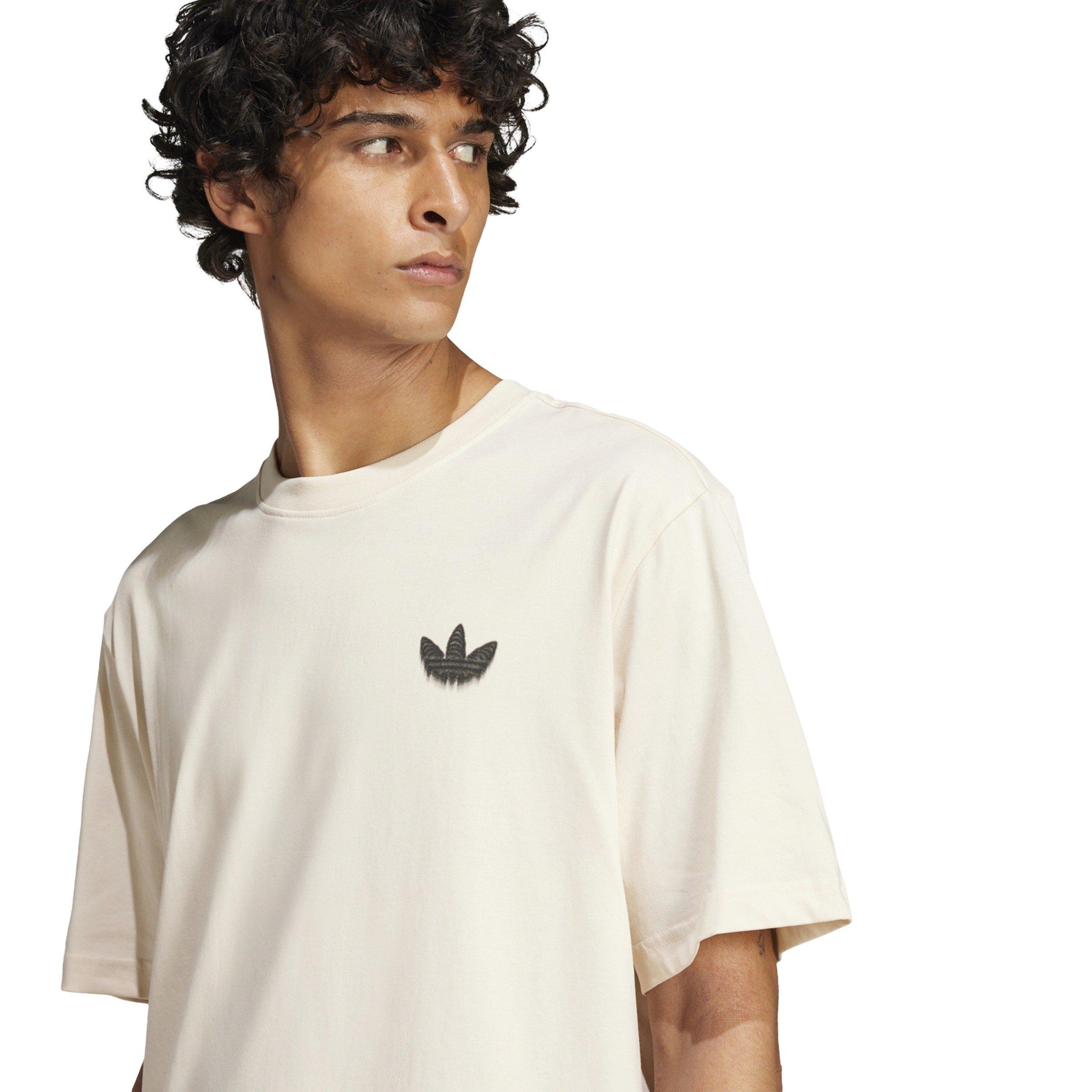 adidas Originals Men's Skeleton Back Tee -White - WHITE Thumbnail View 3