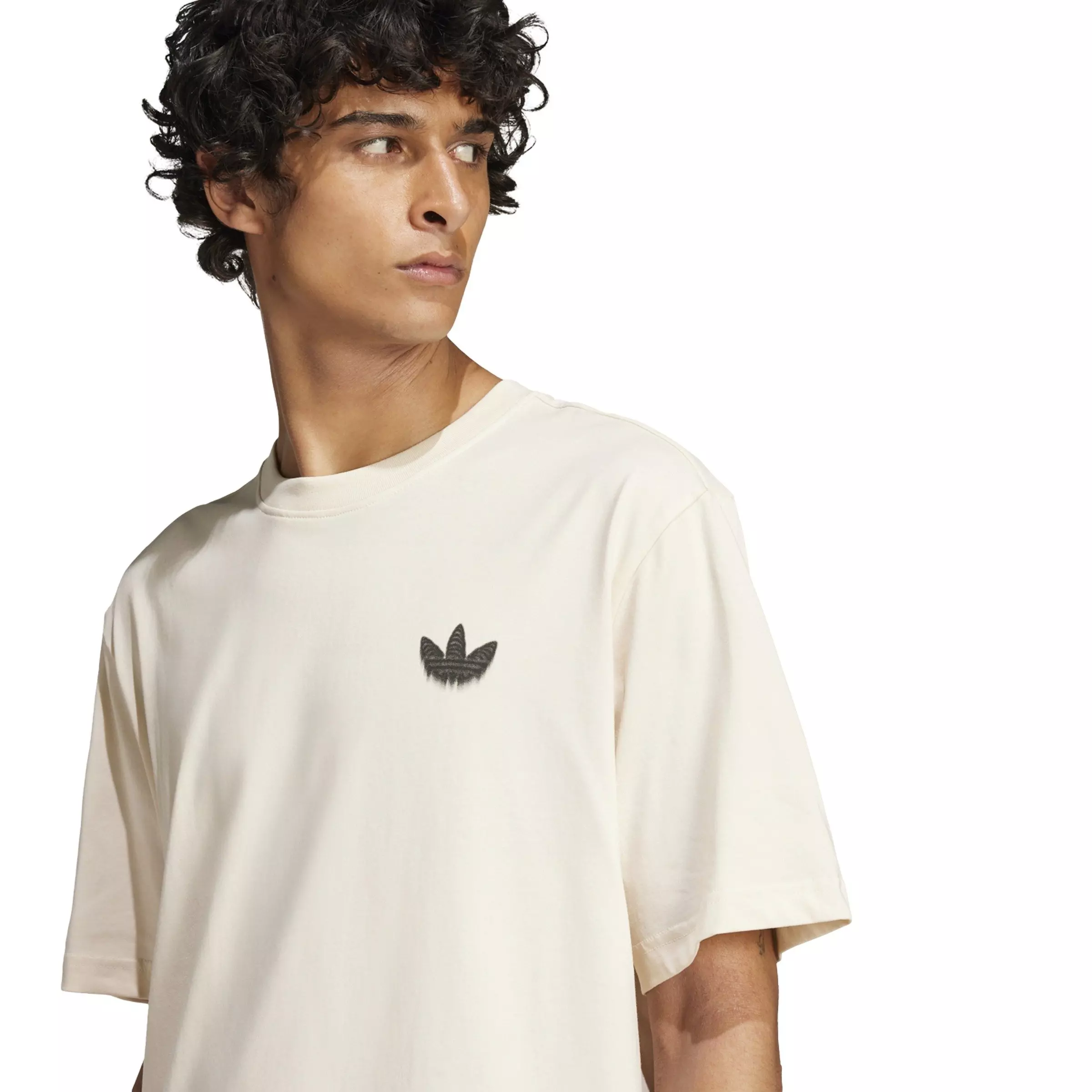 adidas Originals Men's Skeleton Back Tee -White - WHITE