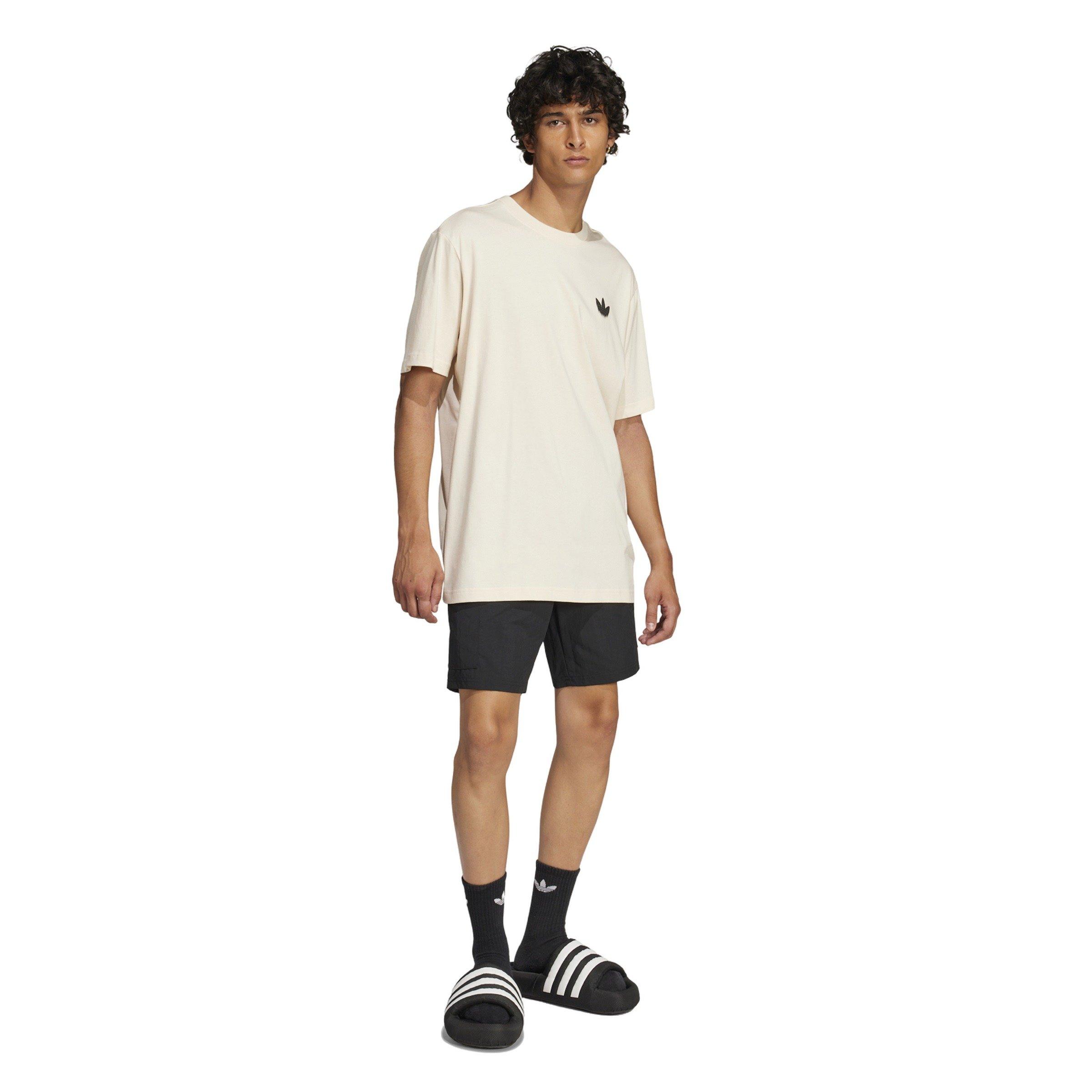 adidas Originals Men's Skeleton Back Tee -White - WHITE Thumbnail View 5
