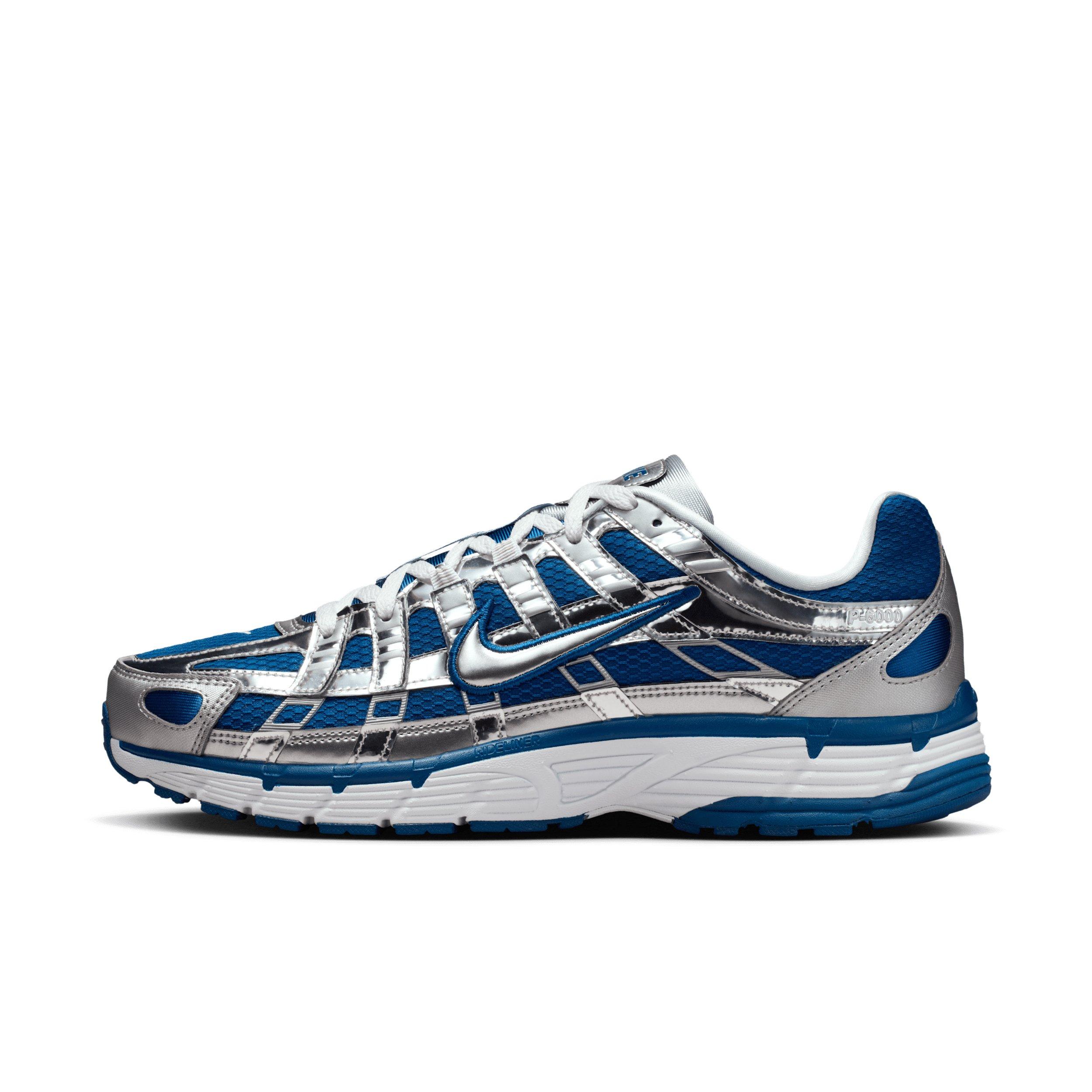 Nike P-6000 "Court Blue/White/Metallic Silver" Men's Shoe - BLUE/WHITE/SILVER Thumbnail View 2