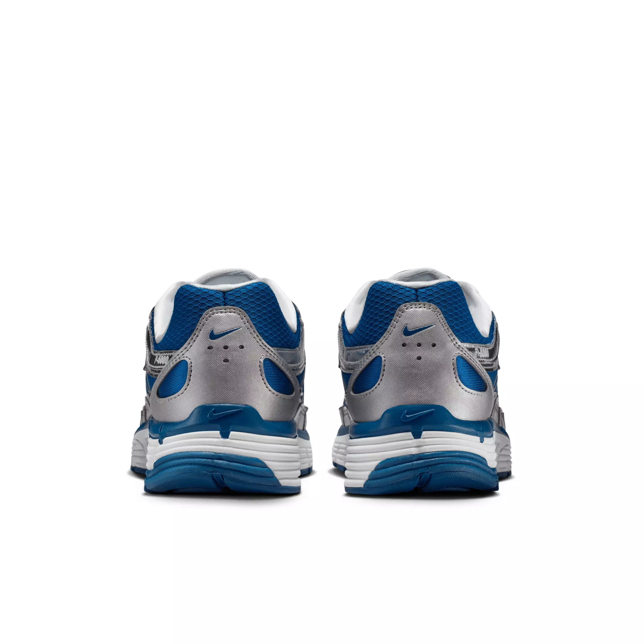 Nike P-6000 "Court Blue/White/Metallic Silver" Men's Shoe - BLUE/WHITE/SILVER