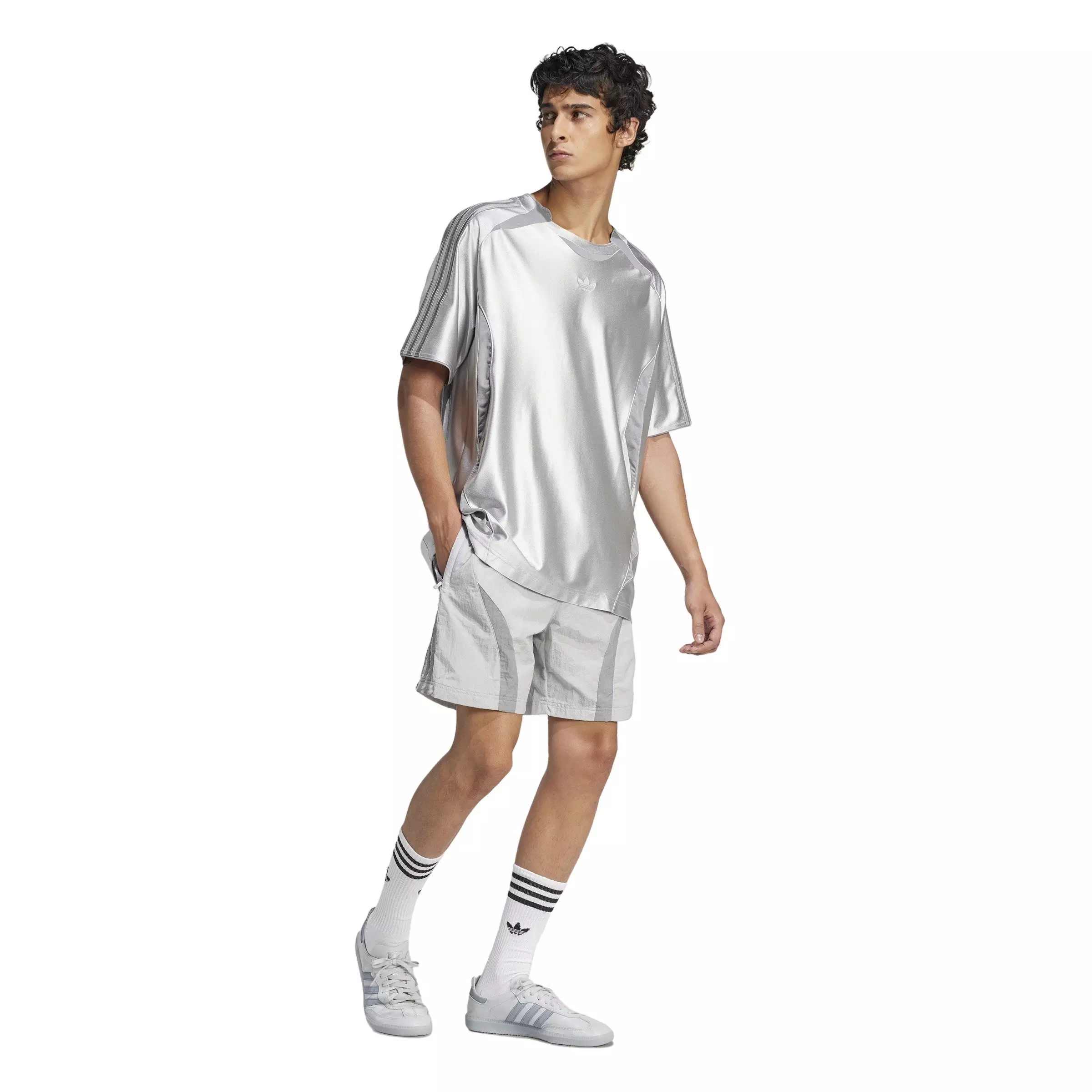 adidas Originals Men's Adicolor 2000's Shorts -Grey - GREY