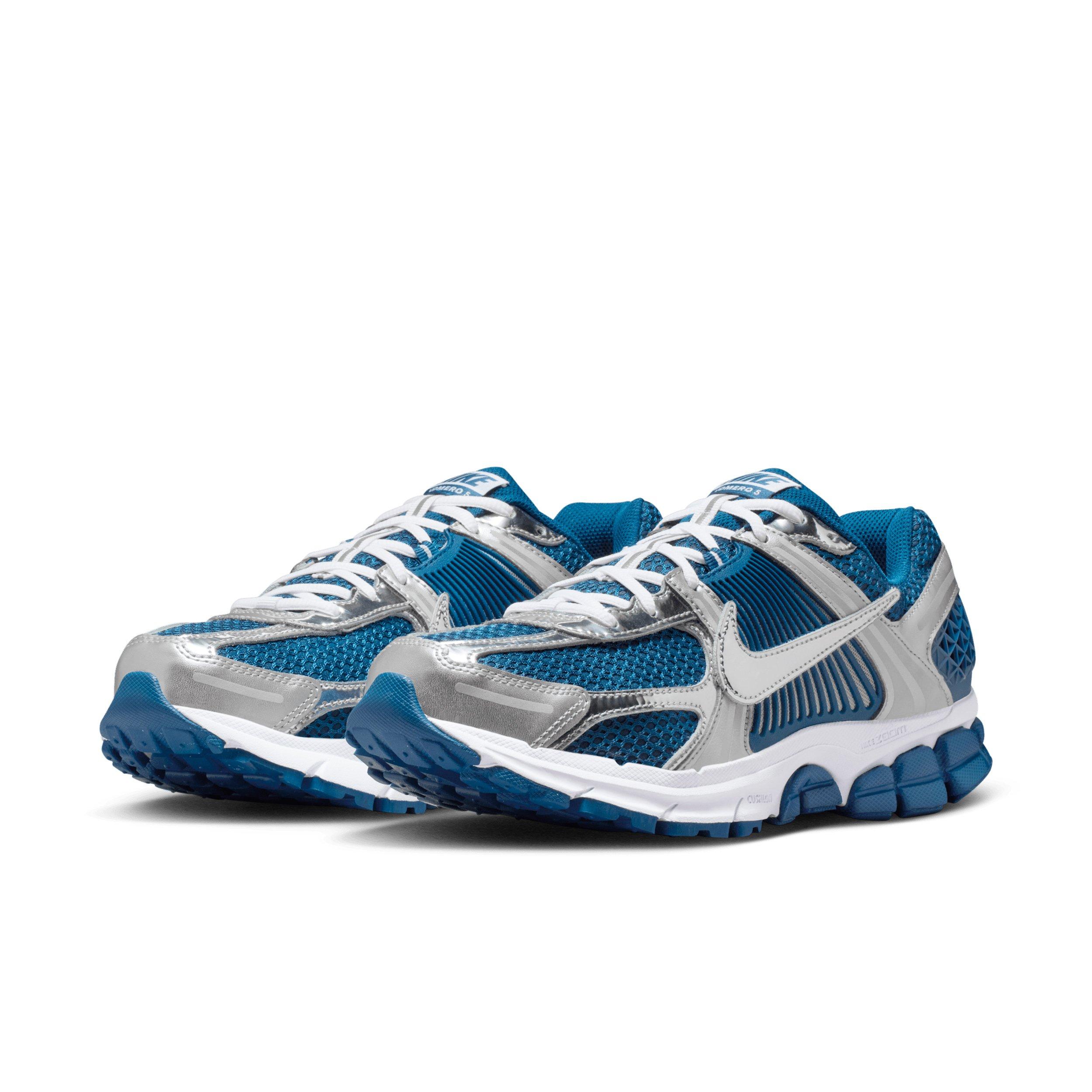 Nike Zoom Vomero 5 "Court Blue/White/Metallic Silver" Men's Shoe - BLUE/WHITE/SILVER Thumbnail View 3