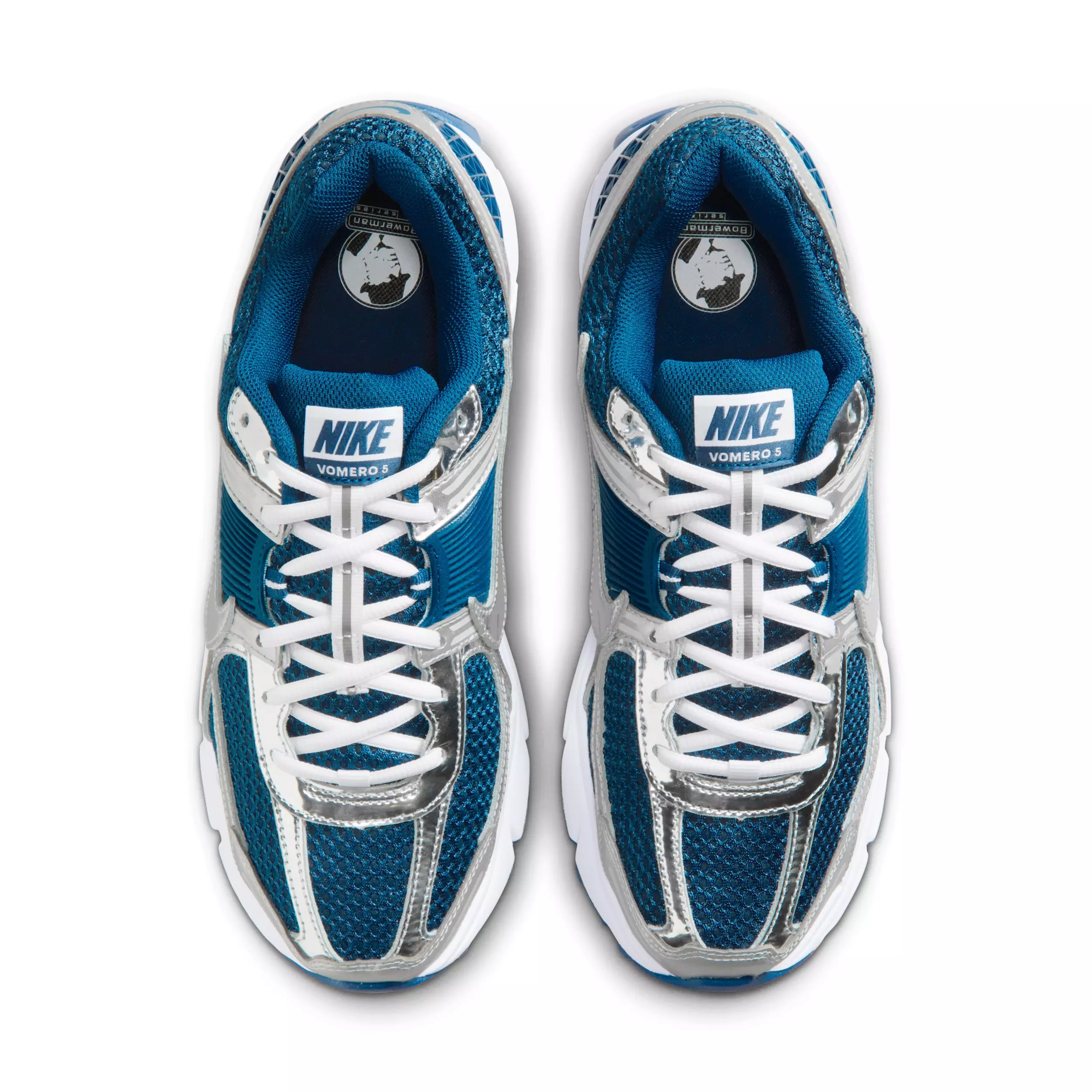 Nike Zoom Vomero 5 "Court Blue/White/Metallic Silver" Men's Shoe - BLUE/WHITE/SILVER