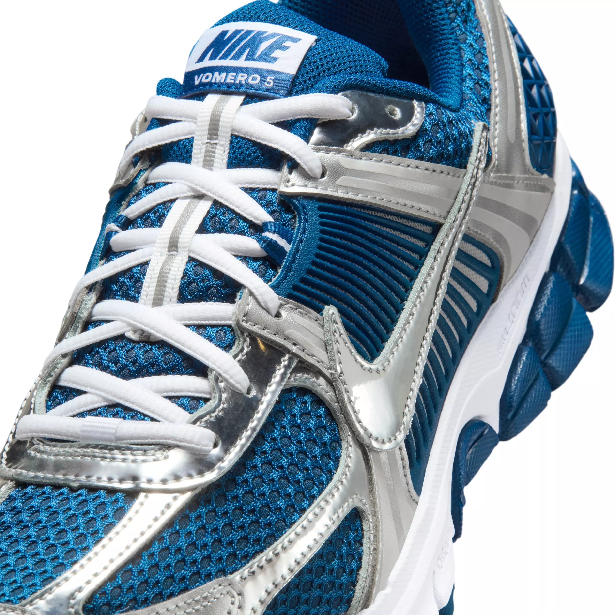 Nike Zoom Vomero 5 "Court Blue/White/Metallic Silver" Men's Shoe - BLUE/WHITE/SILVER