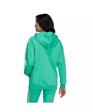 Adidas Originals Adicolor Trefoil Hoodie In Green - Green, ModeSens