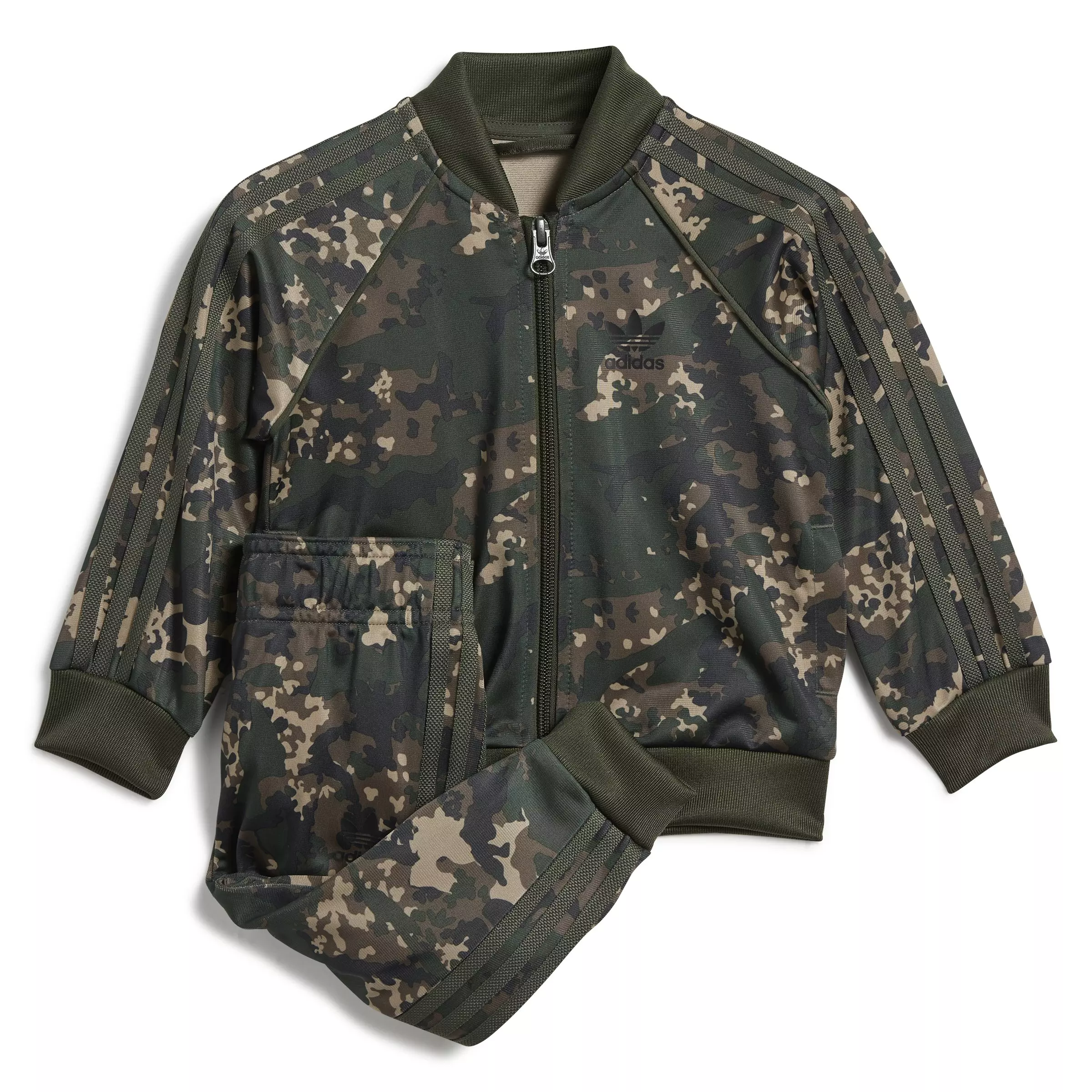 adidas Originals Infant Boys' Lifestyle Camo Tracksuit -Beige/Camo - BEIGE/CAMO