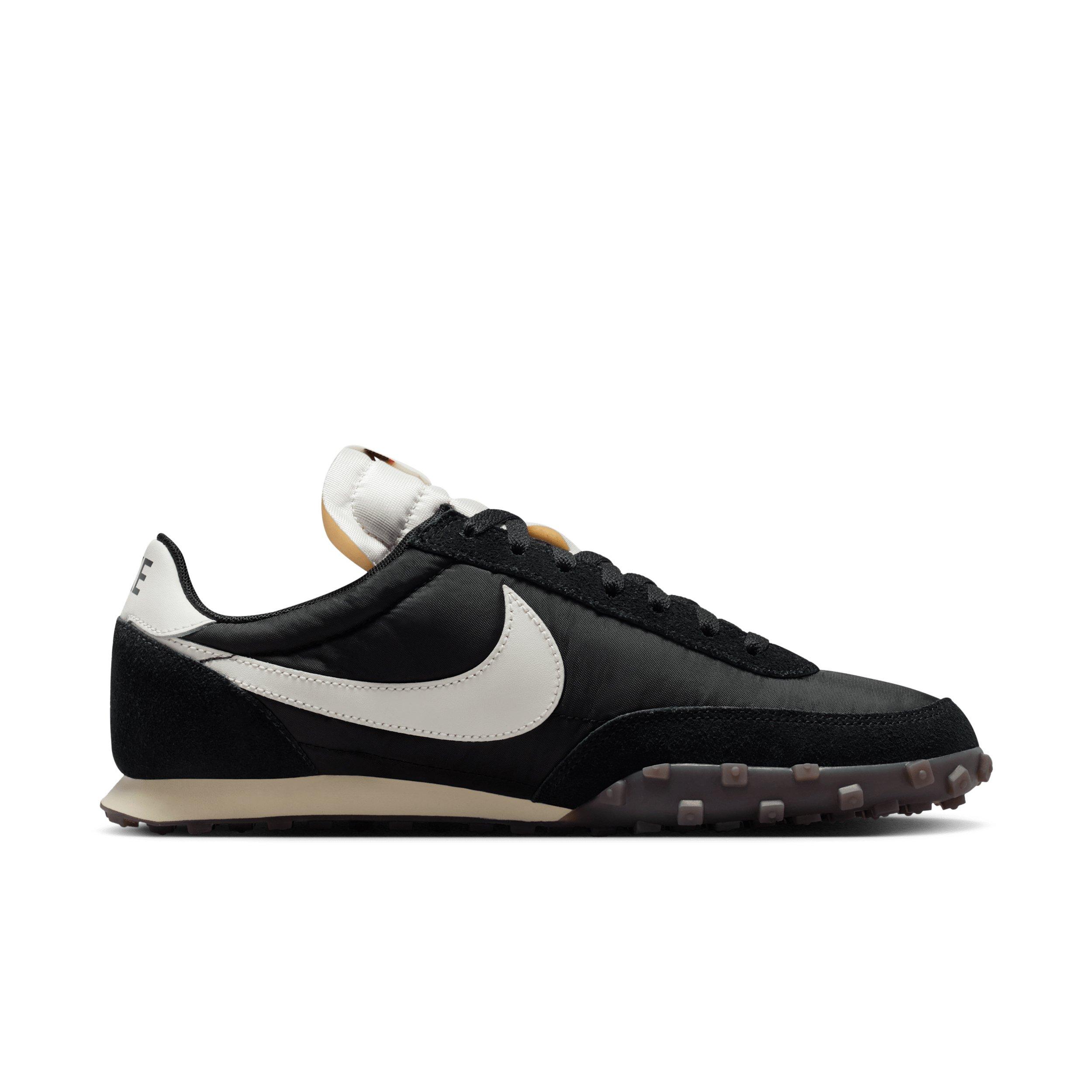 Nike Waffle Racer "Black/Coconut Milk/Gum Dark Brown/Sail" Men's Shoe - BLACK/MILK/DK BROWN/SAIL Thumbnail View 1