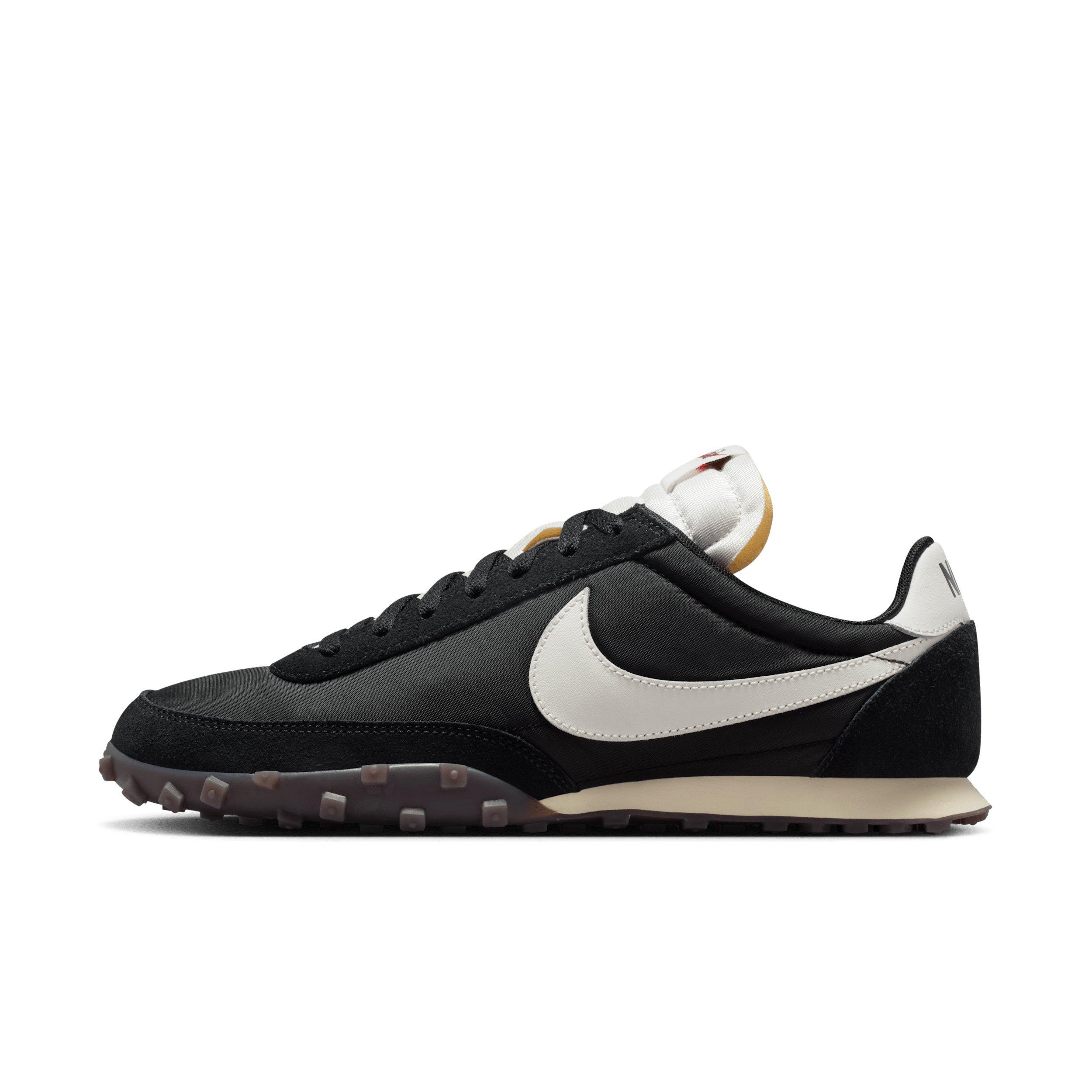 Nike Waffle Racer "Black/Coconut Milk/Gum Dark Brown/Sail" Men's Shoe - BLACK/MILK/DK BROWN/SAIL Thumbnail View 2