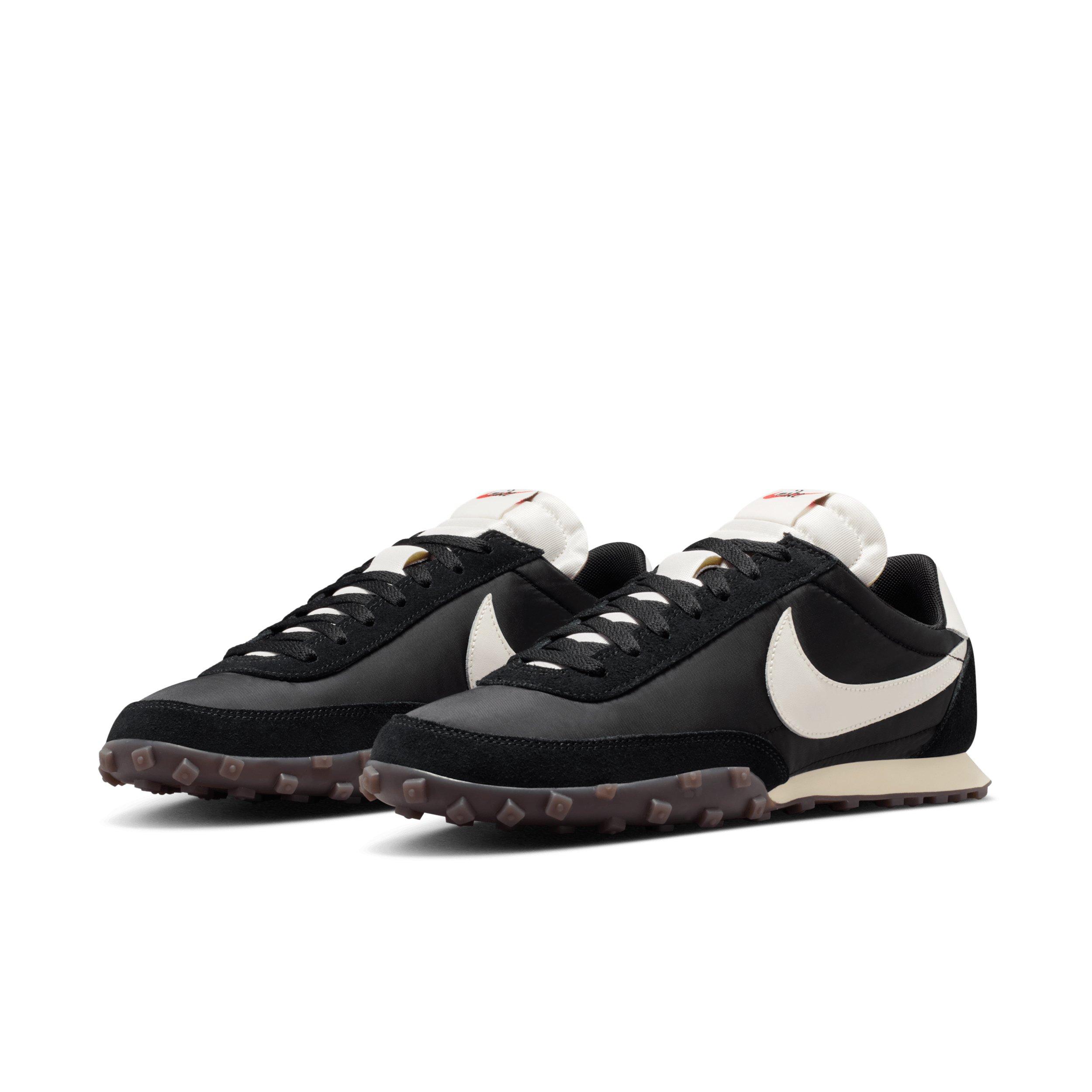 Nike Waffle Racer "Black/Coconut Milk/Gum Dark Brown/Sail" Men's Shoe - BLACK/MILK/DK BROWN/SAIL Thumbnail View 3