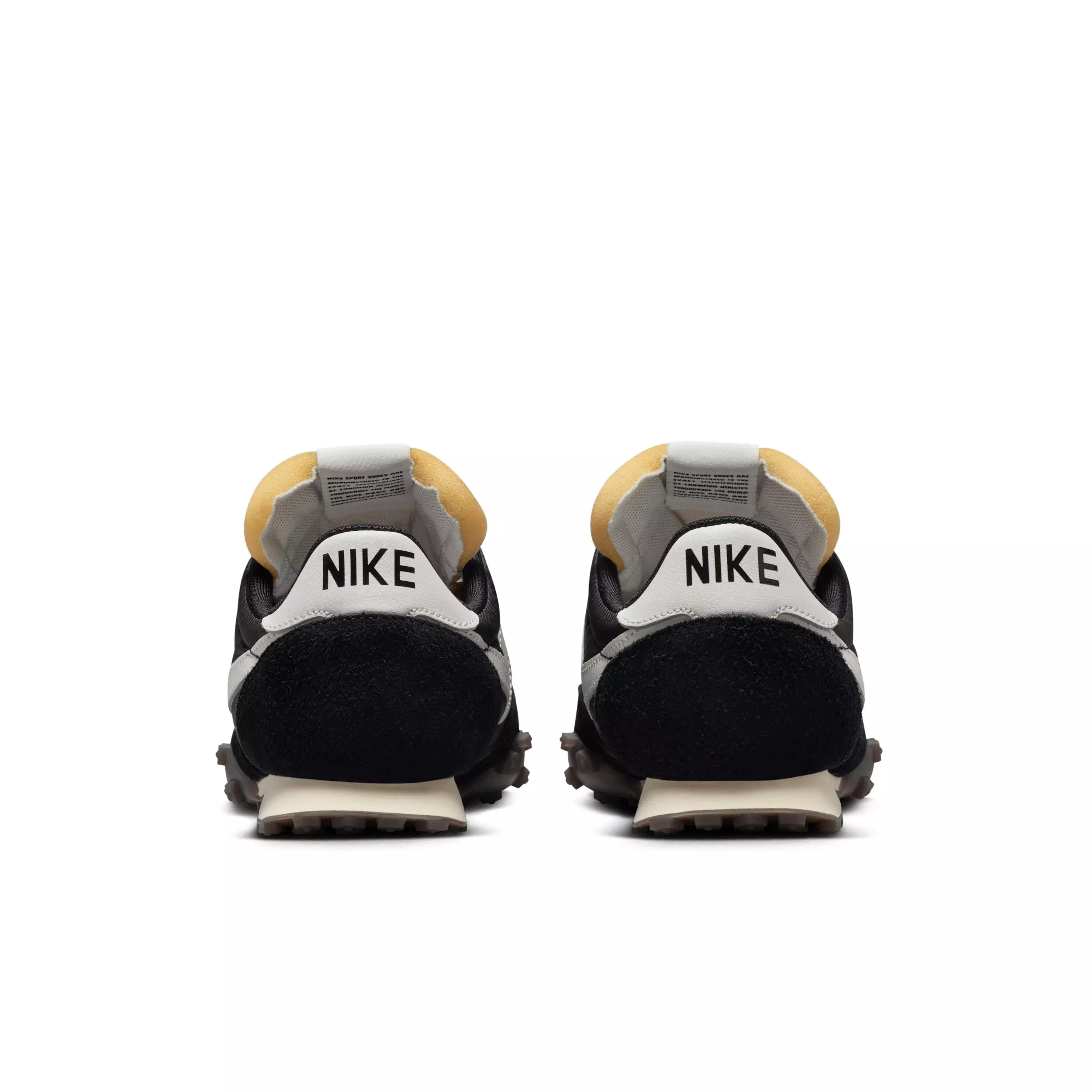 Nike Waffle Racer "Black/Coconut Milk/Gum Dark Brown/Sail" Men's Shoe - BLACK/MILK/DK BROWN/SAIL