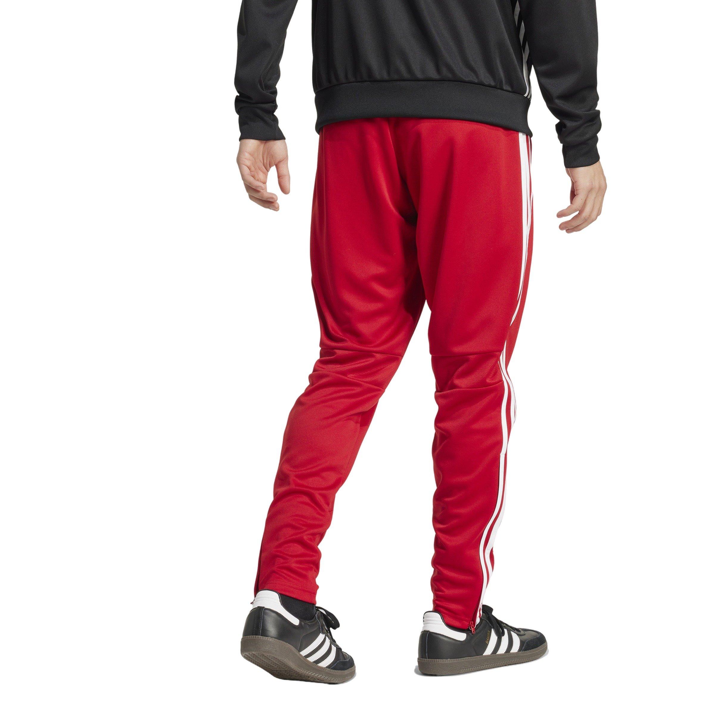 adidas Women's Tiro 25 Essentials Training Tracksuit Bottoms -Red/White - RED/WHITE Thumbnail View 2