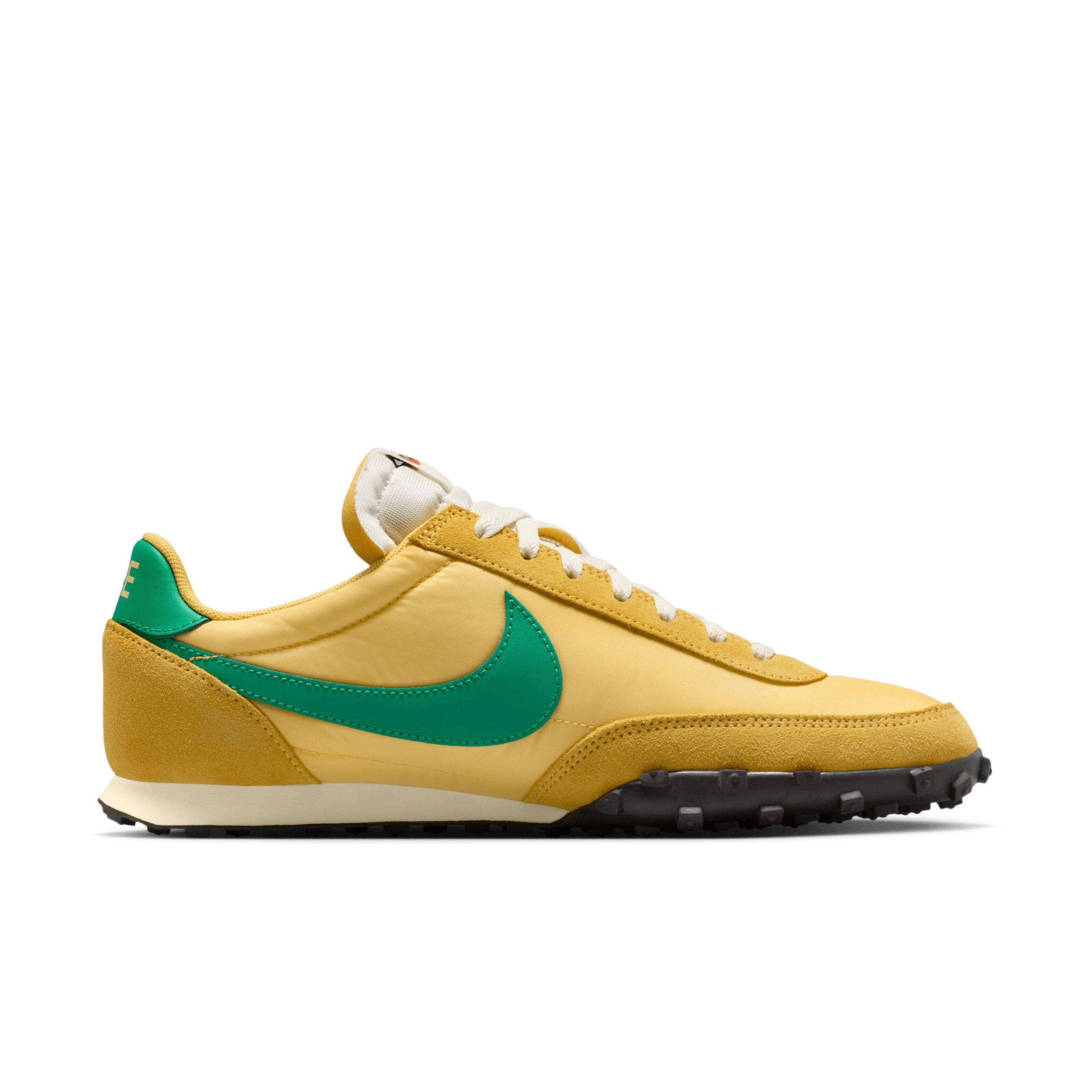 Nike Waffle Racer "Topaz Gold/Sail/Coconut Milk/Stadium Green" Men's Shoe - GOLD/SAIL/MILK/GREEN Thumbnail View 1