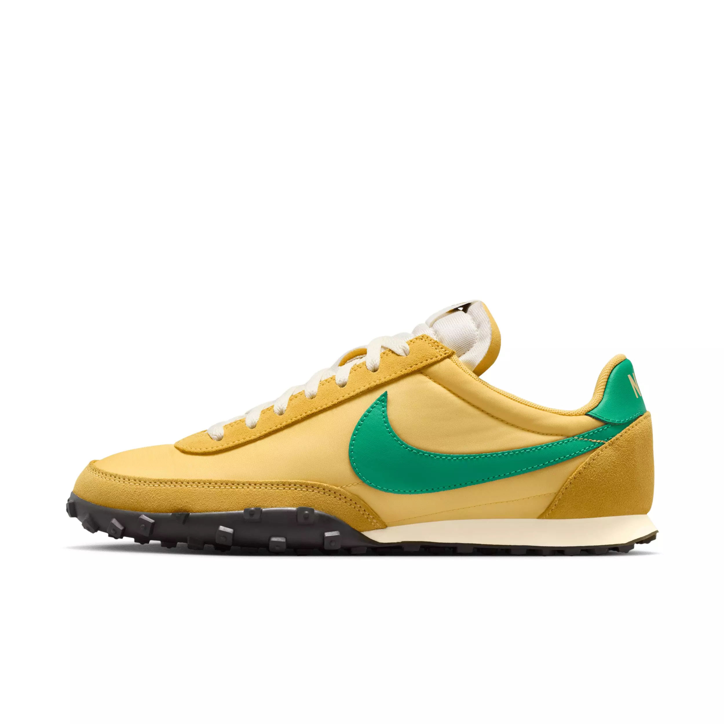Nike Waffle Racer "Topaz Gold/Sail/Coconut Milk/Stadium Green" Men's Shoe - GOLD/SAIL/MILK/GREEN