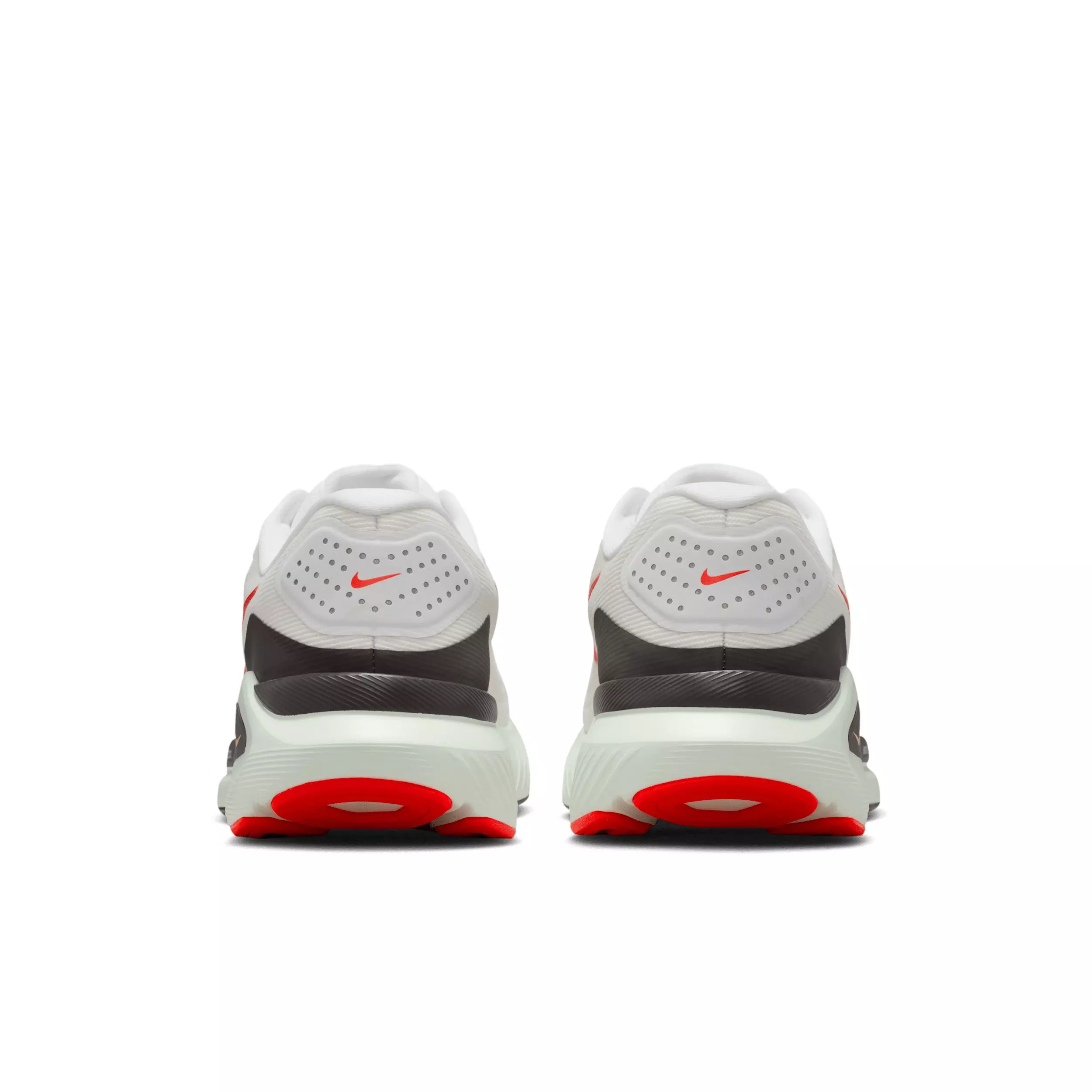 Nike Structure 26 "White/Medium Ash/Spruce Aura/Bright Crimson" Men's Running Shoe - WHITE/MD ASH/SPRUCE/CRIMSON