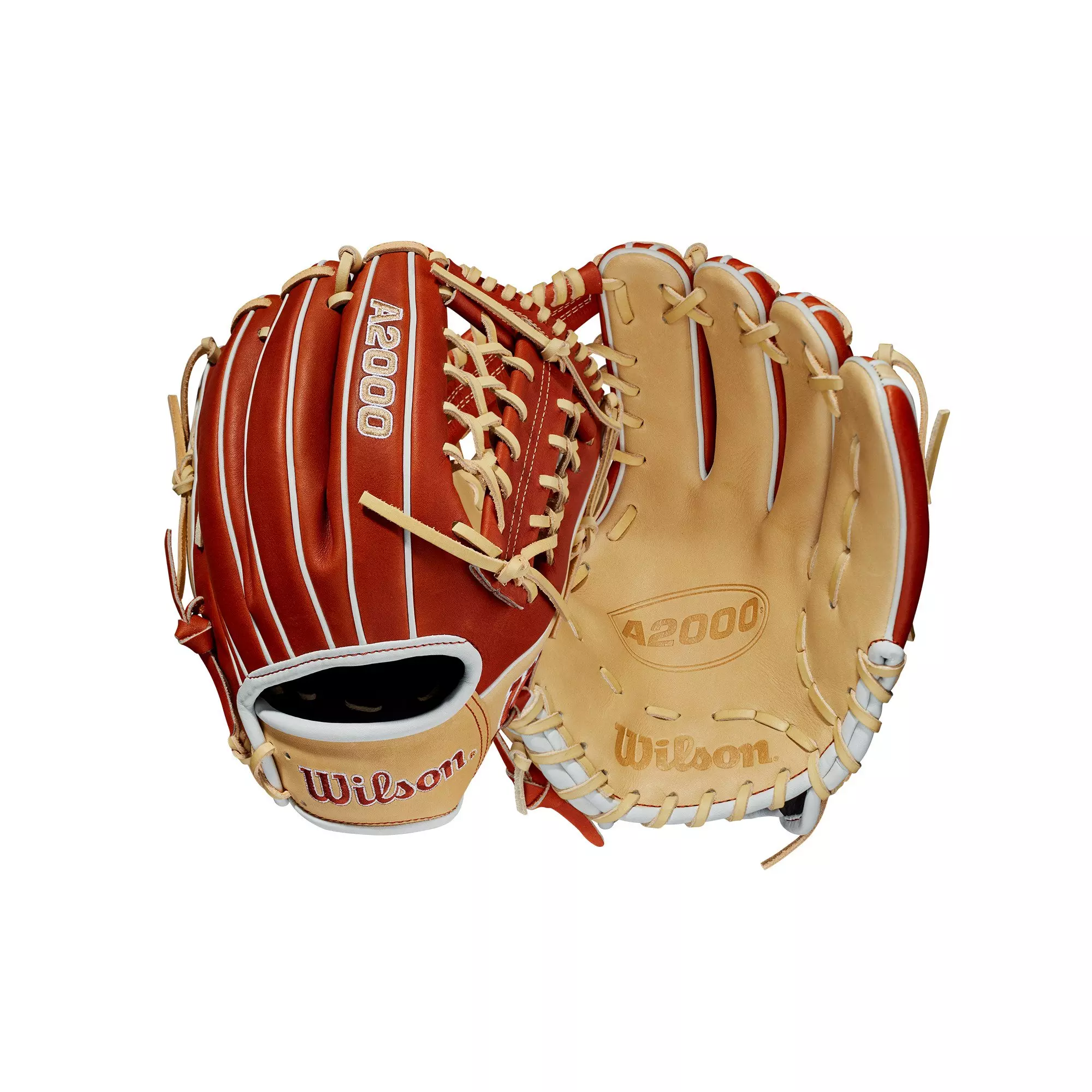 Wilson A2000 1789 11.5" Utility Baseball Glove 2021 - WHITE/TAN