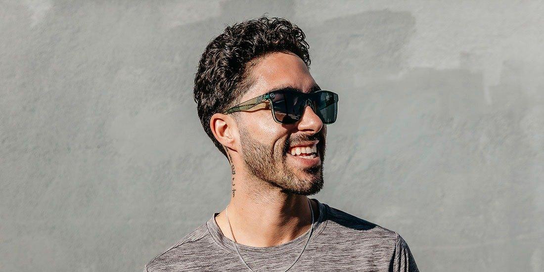 Blenders Millenia X2 Sage Cage Sunglasses - GREEN Thumbnail View 5