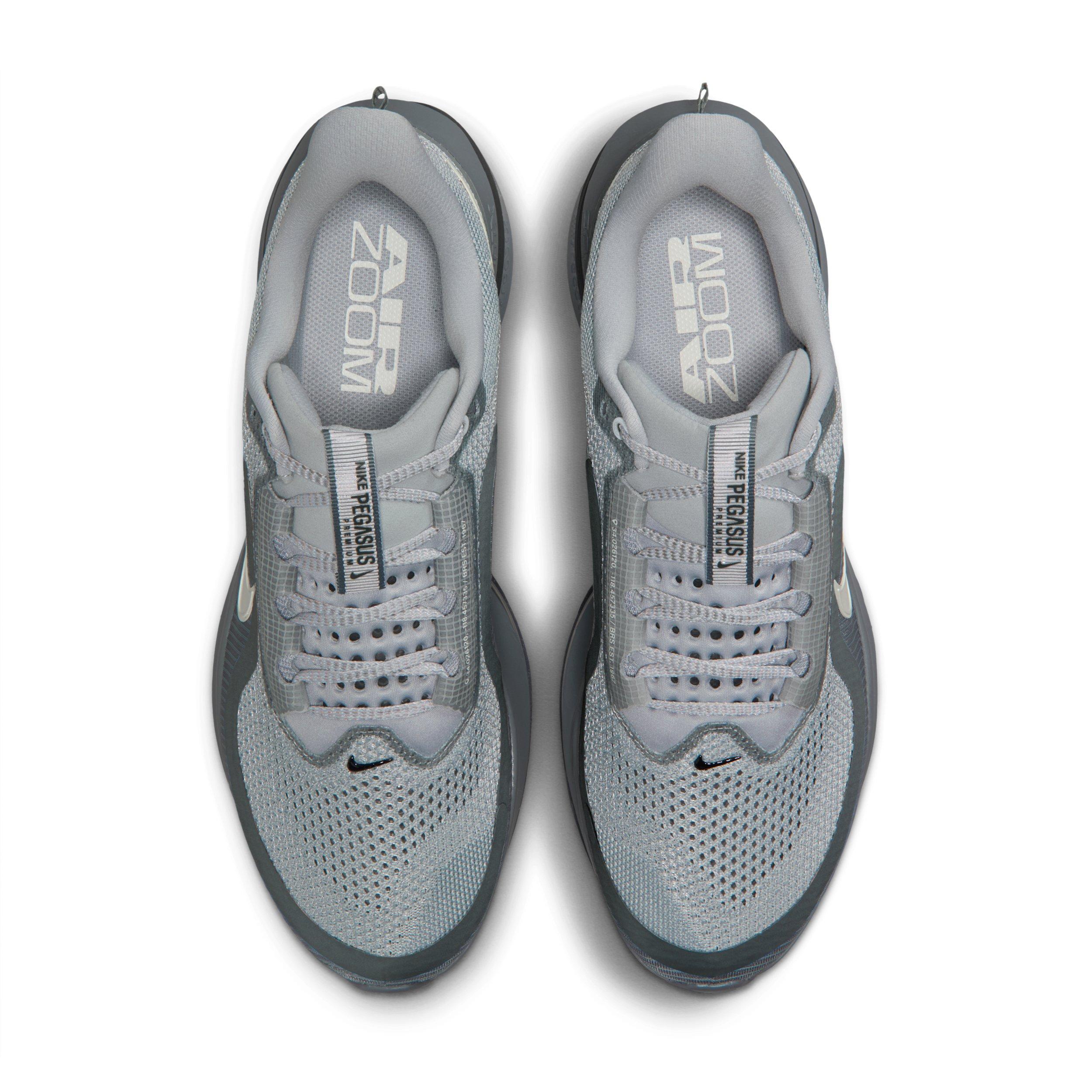 Nike Pegasus Premium "Wolf Grey/Cool Grey/Anthracite/Sail" Men's Running Shoe - GREY/GREY/ANTHRACITE/SAIL Thumbnail View 4