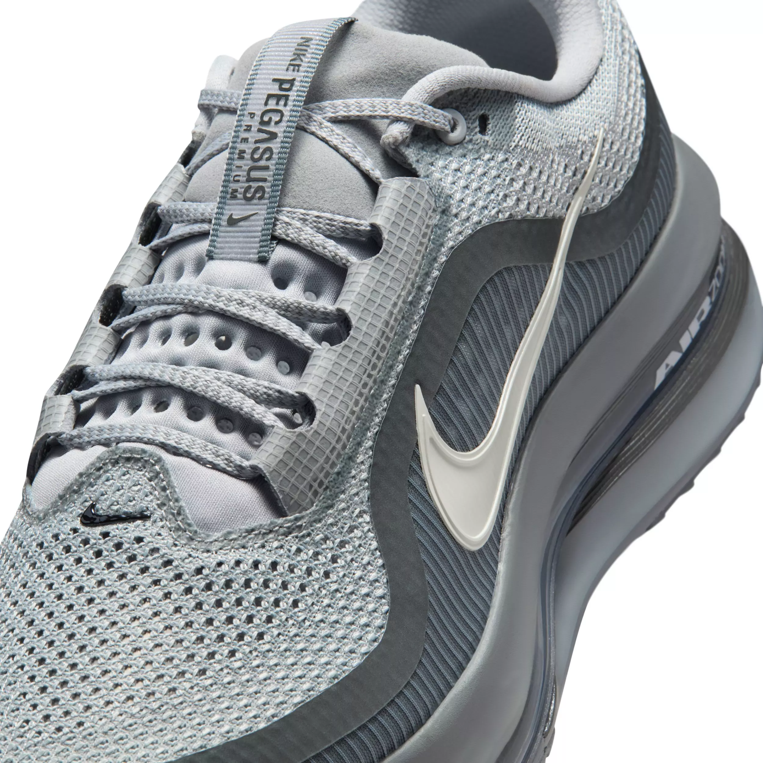 Nike Pegasus Premium "Wolf Grey/Cool Grey/Anthracite/Sail" Men's Running Shoe - GREY/GREY/ANTHRACITE/SAIL