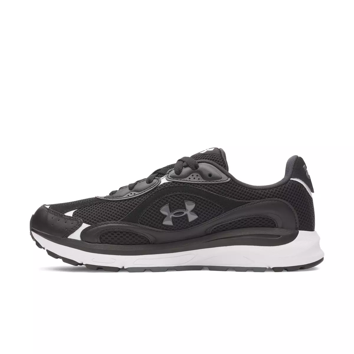 Under Armour Tech Runner "Black/Black/Castlerock" Men's Shoe - BLACK/BLACK/CASTLEROCK