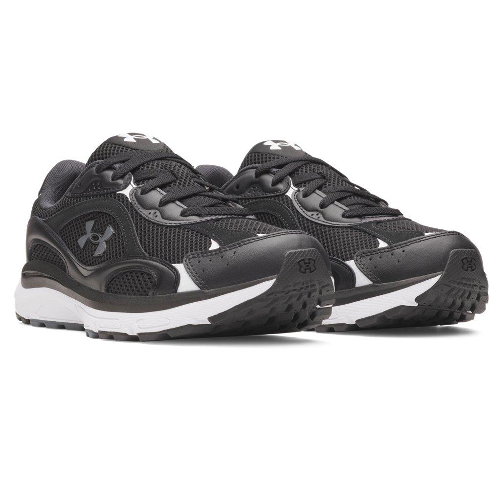Under Armour Tech Runner "Black/Black/Castlerock" Men's Shoe - BLACK/BLACK/CASTLEROCK