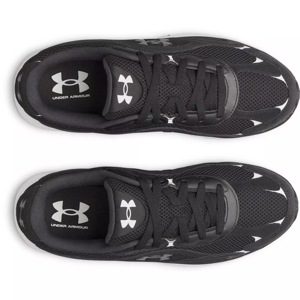 Under Armour Tech Runner "Black/Black/Castlerock" Men's Shoe - BLACK/BLACK/CASTLEROCK