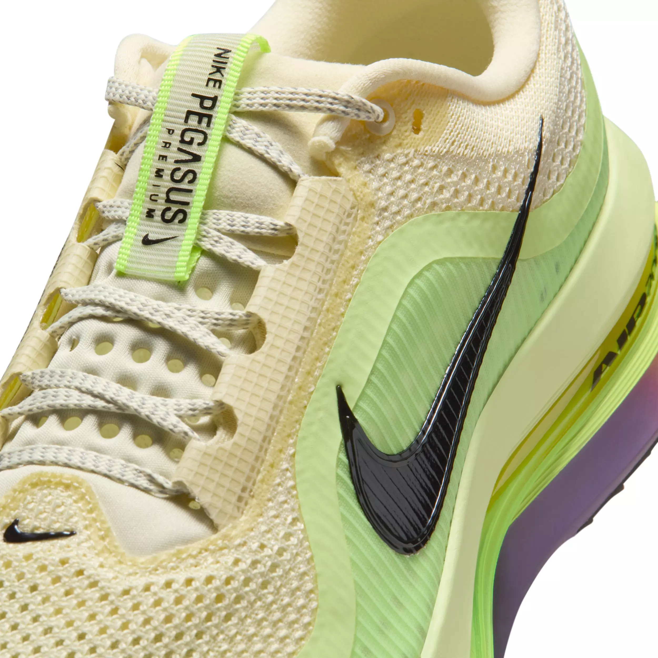 Nike Pegasus Premium "Alabaster/Barely Volt/Volt Ice/Black" Men's Running Shoe - ALABASTER/VOLT/VOLT/BLACK
