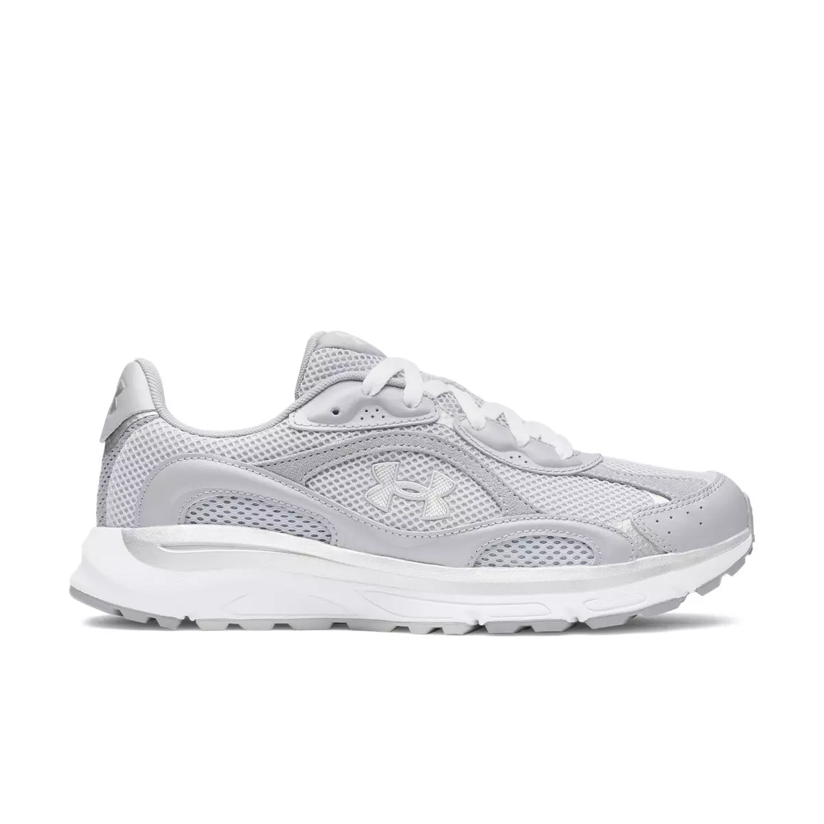Under Armour Tech Runner "Mod Grey/Steel/Metallic Silver" Men's Shoe - GREY/STEEL/SILVER