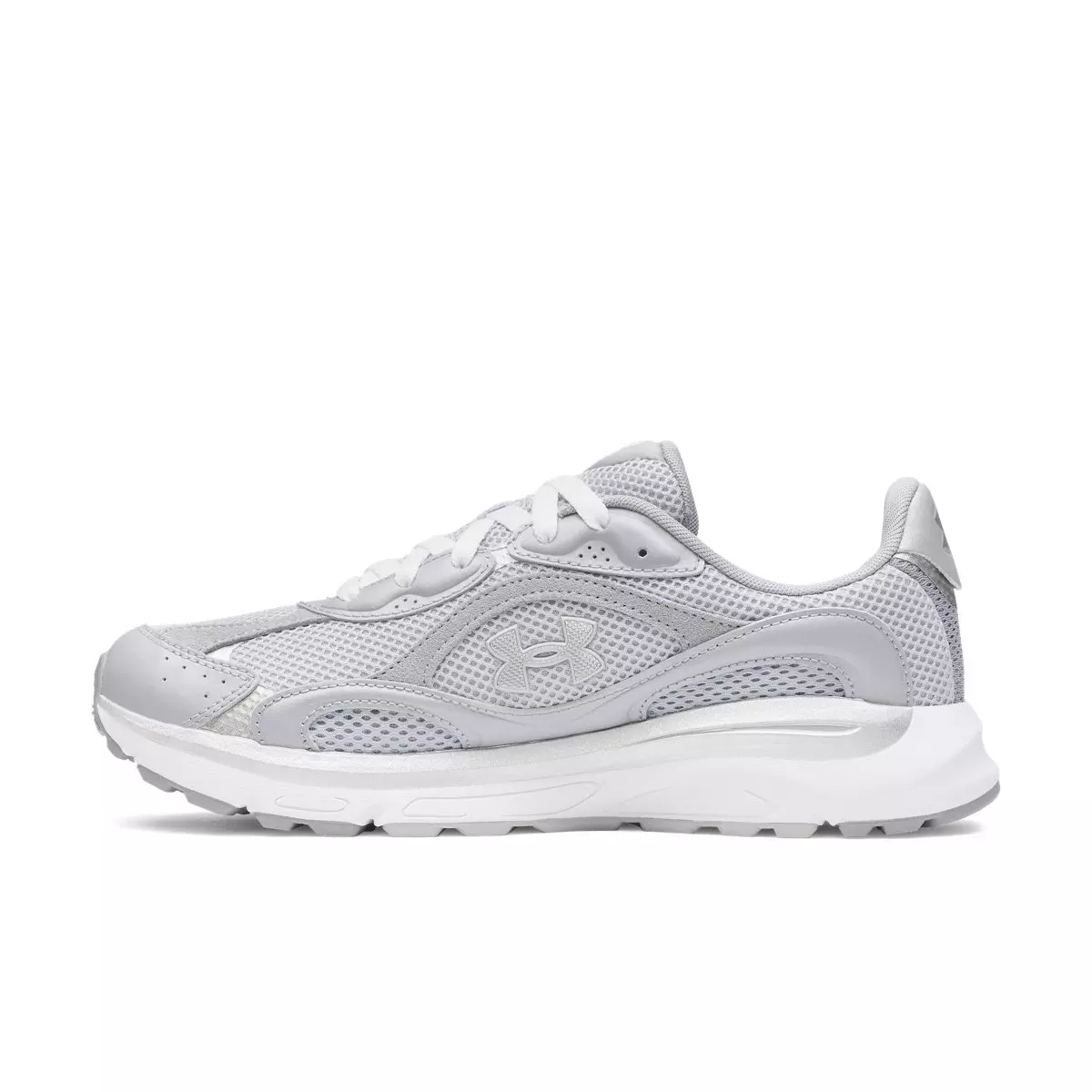 Under Armour Tech Runner "Mod Grey/Steel/Metallic Silver" Men's Shoe - GREY/STEEL/SILVER